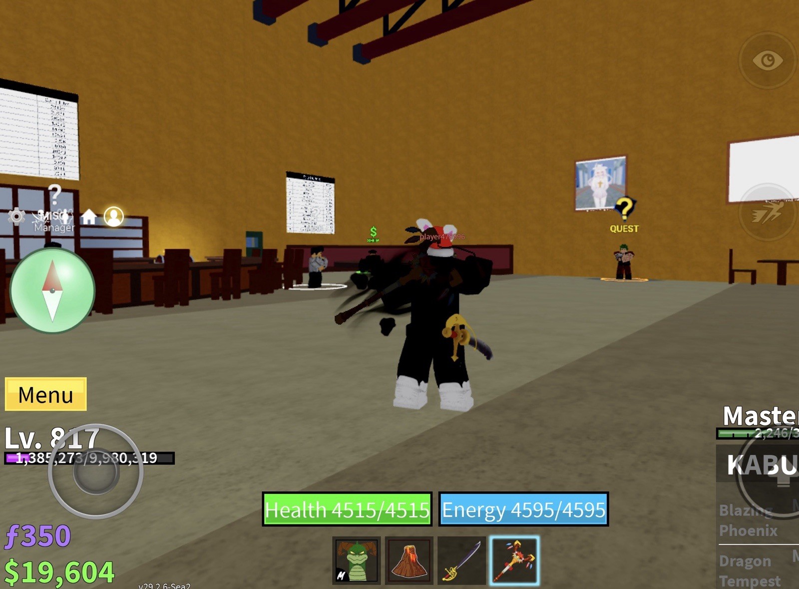 Blox Fruits Account Lv 817 Sea 2 Magma V2 Awakened Full Access Fast Delivery Now