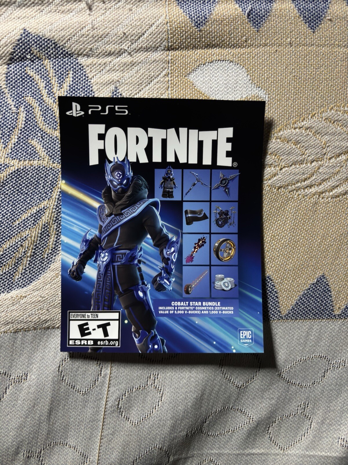 Fortnite Cobalt Star bundle