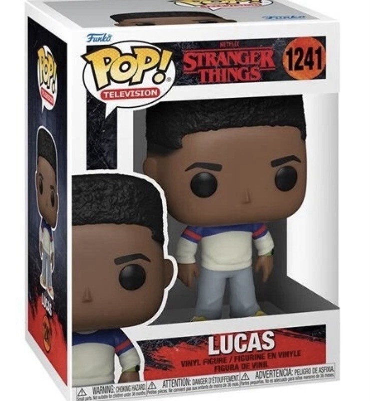 Funko Pop! Vinyl Stranger Things Lucas Sinclair Television Figure #1241