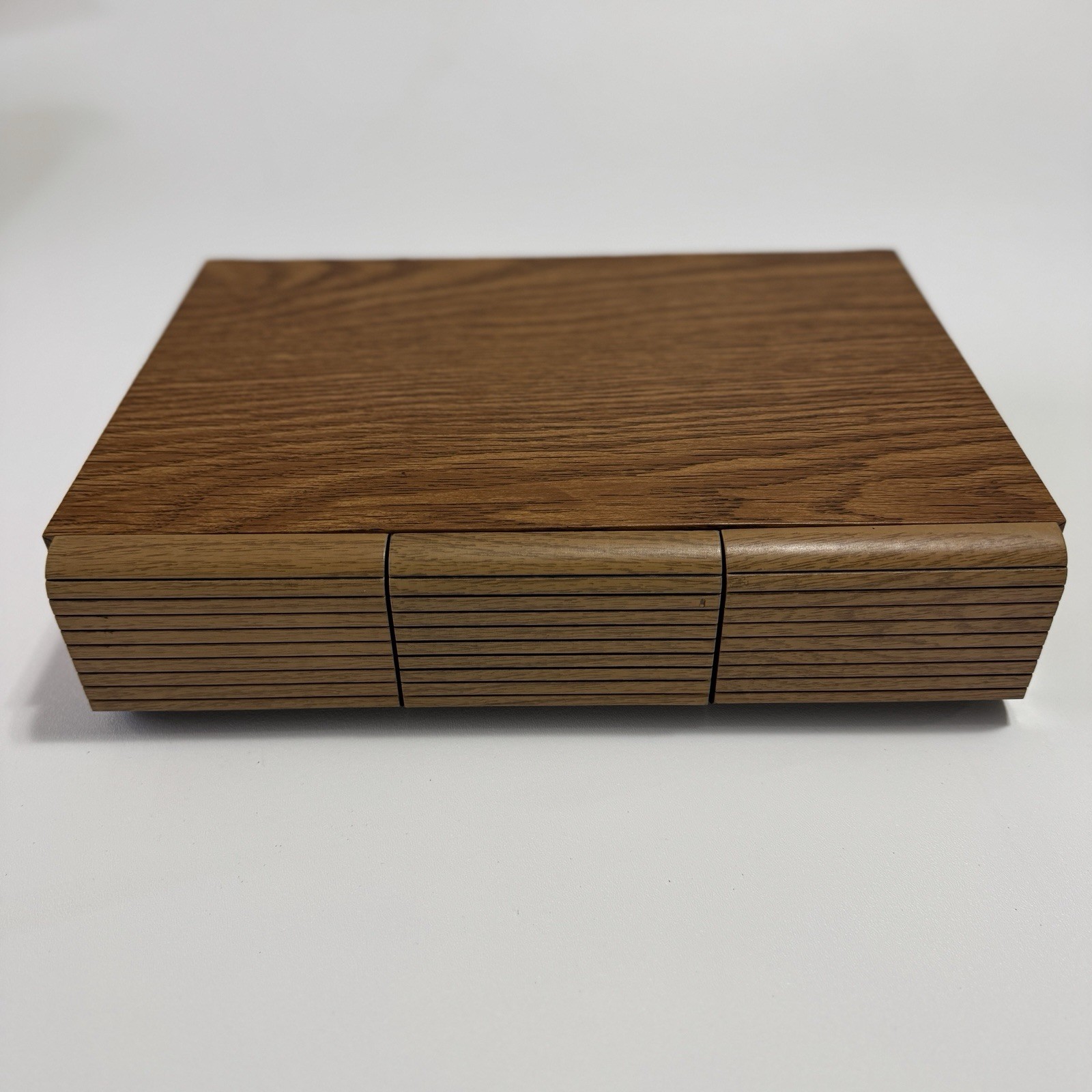 Vintage Cassette Tape Storage Case Holder w/ 30+ Mixed Music Tapes