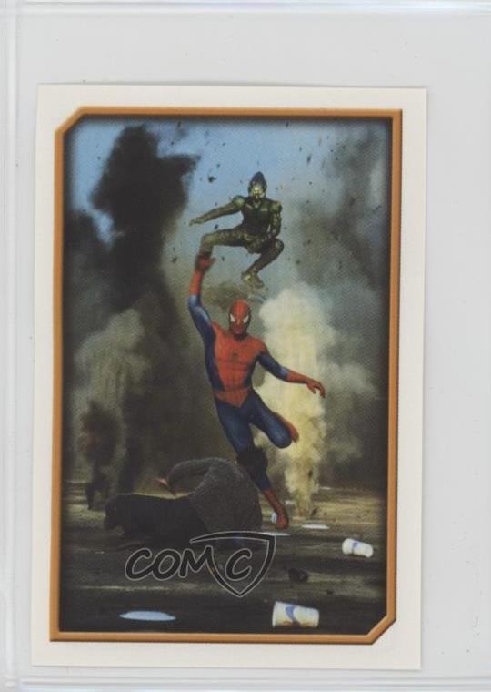 2002 Merlin Marvel Spider-Man: The Movie Album Stickers Green Goblin #107 01ey