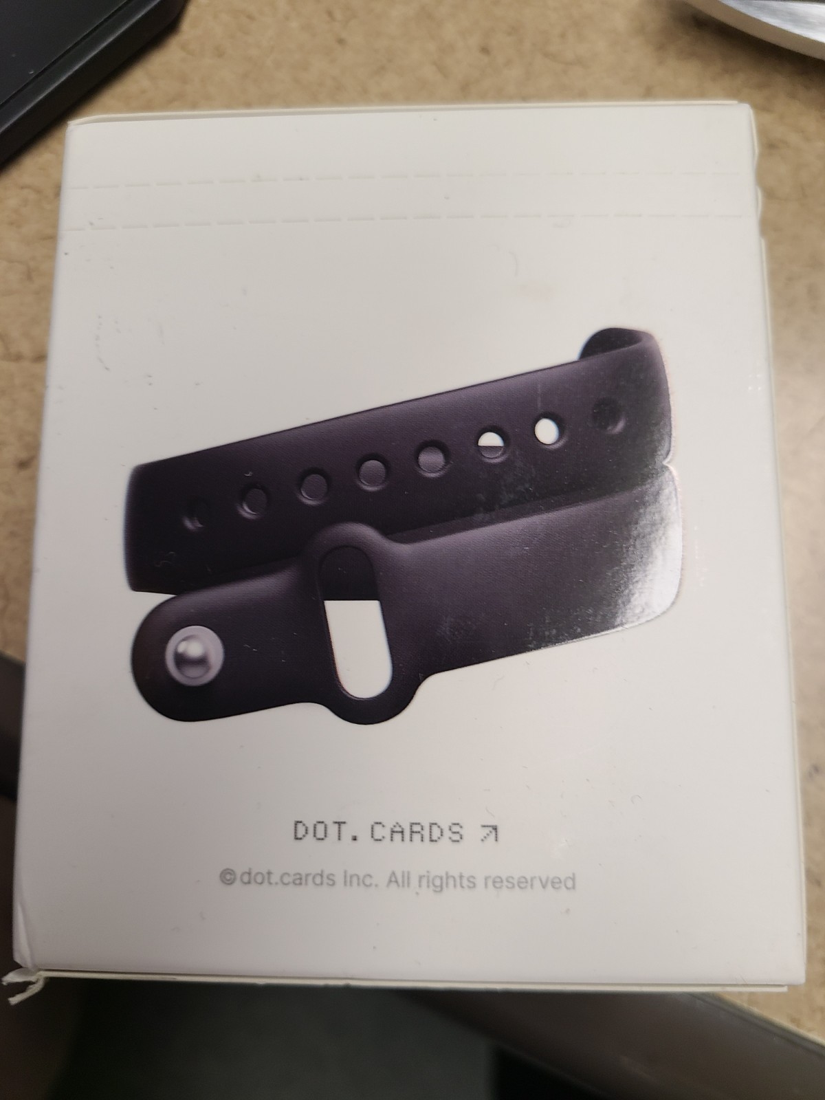 NEW Dot. Band the Digital Business Card Wristbands. Black.