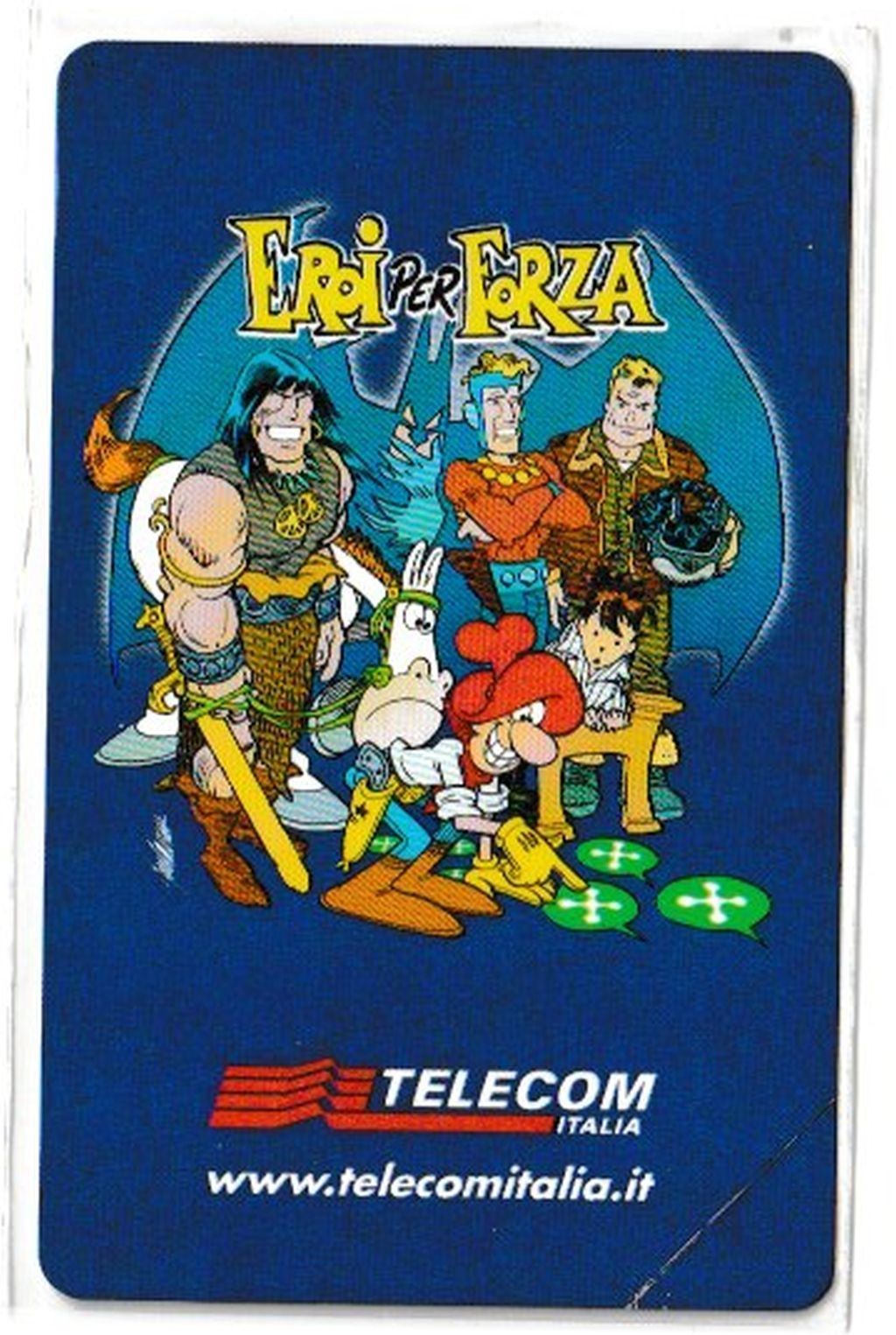 G 1152 C&C 3238 New Magnetized Phone Card Cartoomics Heroes For Strength