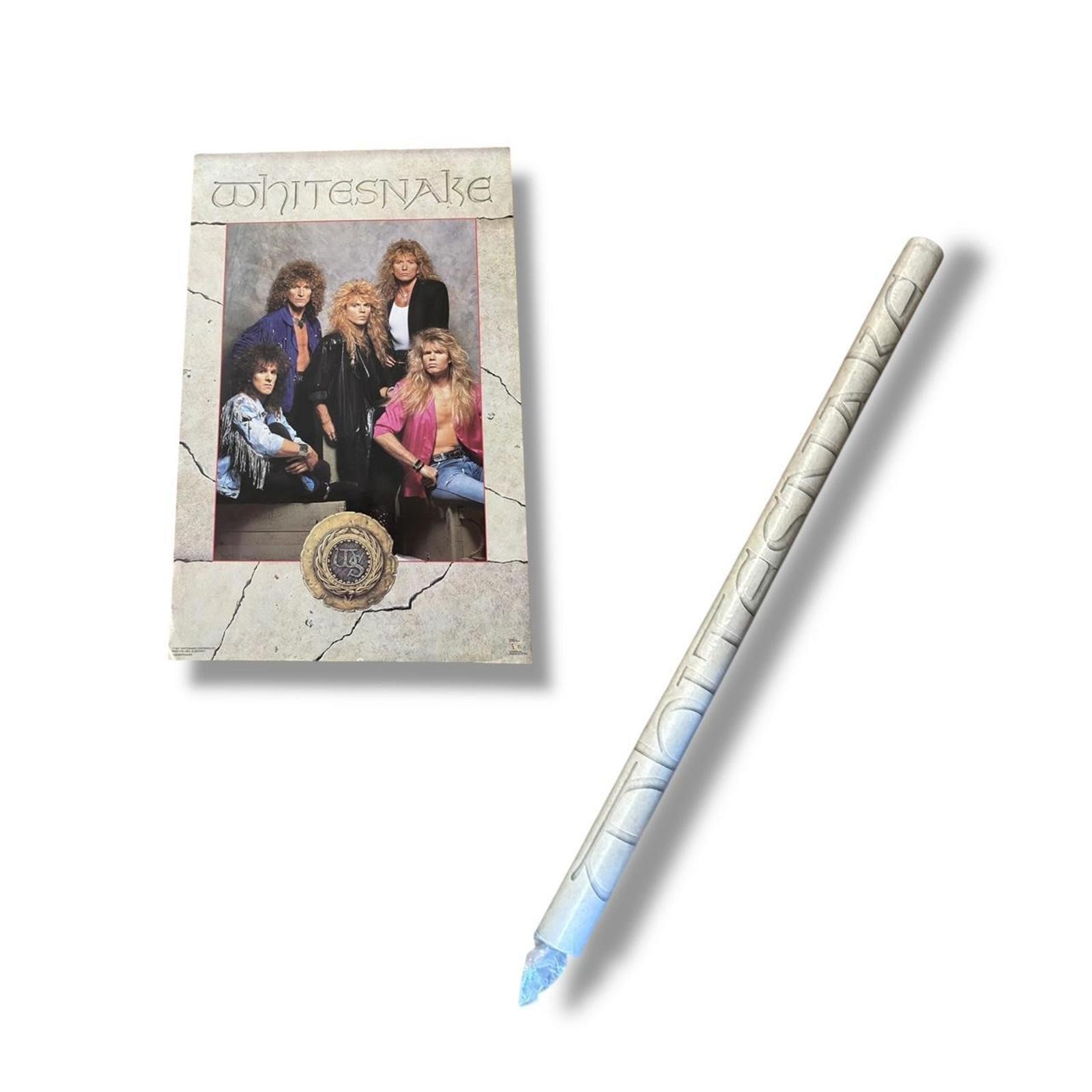 Vintage 1987 Whitesnake Poster