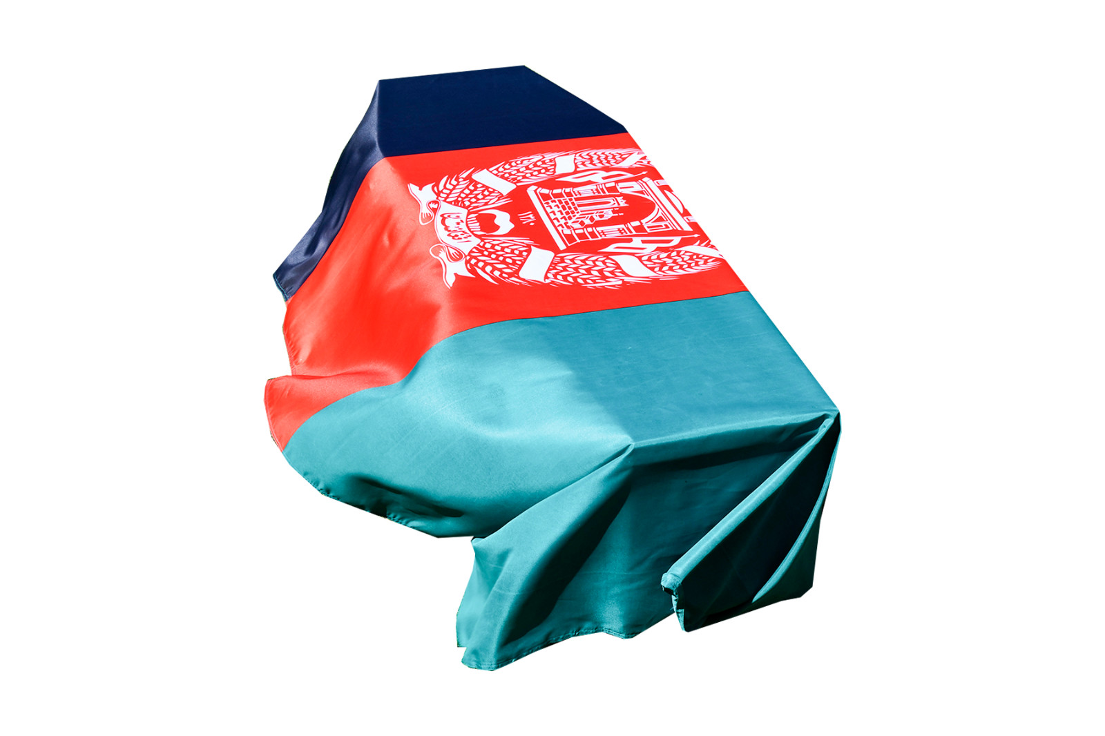 Afghanistan Flag Coffin Drape - Quick Dispatch