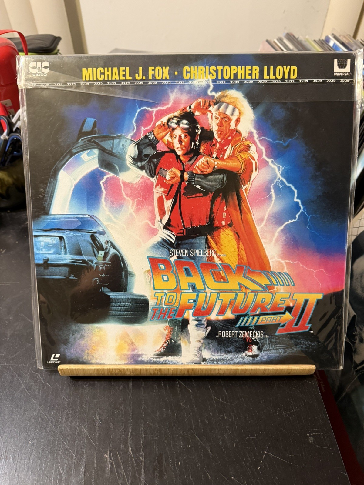 BACK TO THE FUTURE 2 Laserdisc MICHAEL J. FOX CHRISTOPHER LLOYD Japan WIDESCREEN