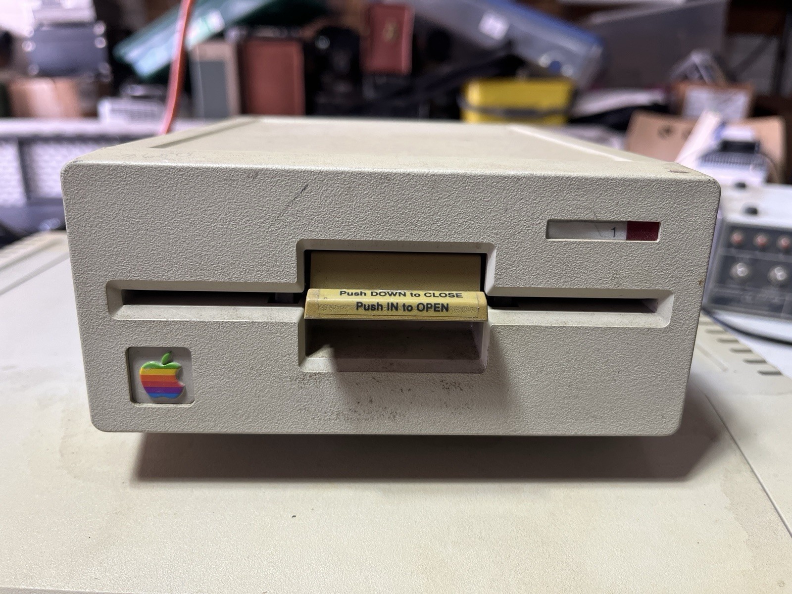 Vintage Working Apple 5.25 Floppy Drive A9M0107 Tested