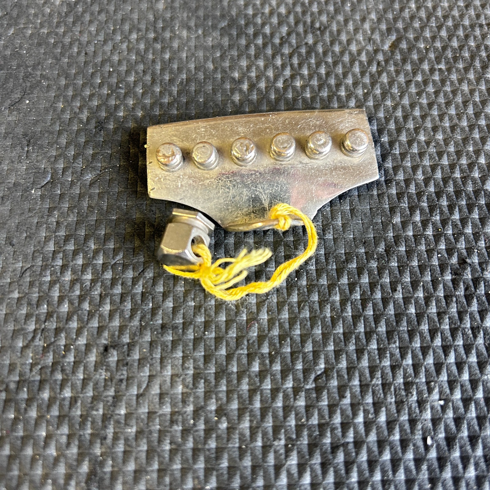 1930's Banjo Guitar Nickel Tailpiece for Gibson GB-1-etc.