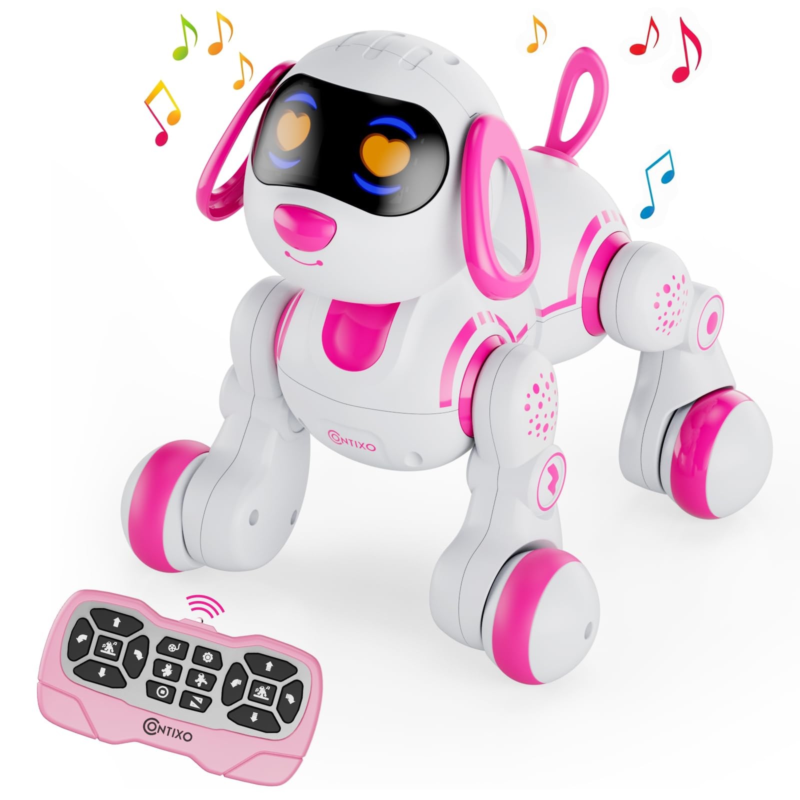R3 Robot Dog Toy for Kids - Interactive Remote Control Smart Dancing Robotic ...