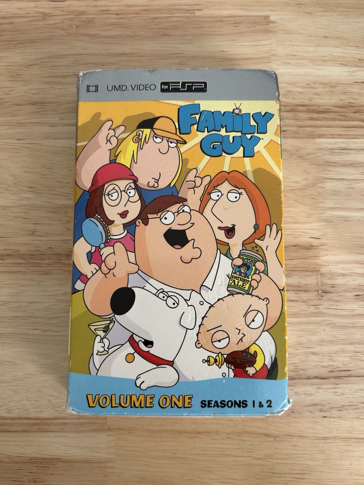 Family Guy Volume One Seasons 1 & 2 UMD Sony PlayStation PSP With Slip Cover