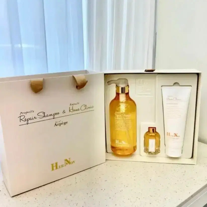 Erunov Shampoo & Home Care Hair Oil 3-Piece Gift Set New