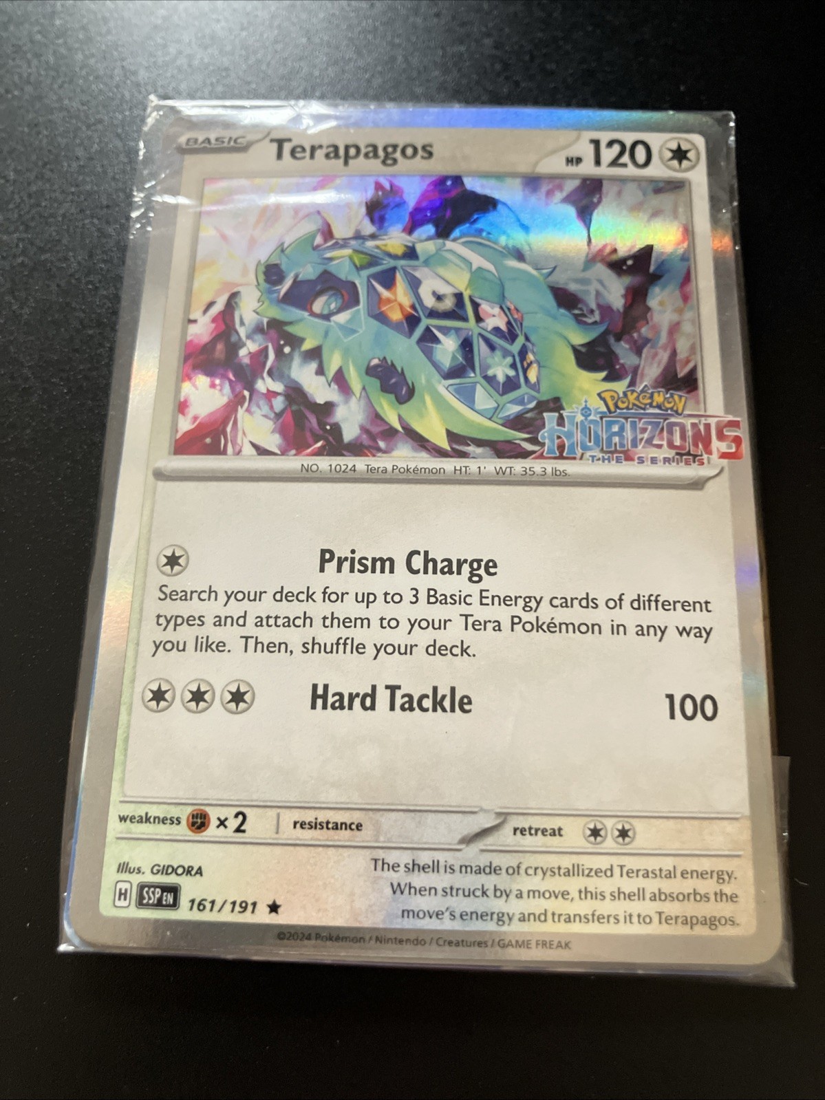 Pokemon TCG Terapagos / Sprigatito Gamestop Horizons Stamp Promos SEALED 
