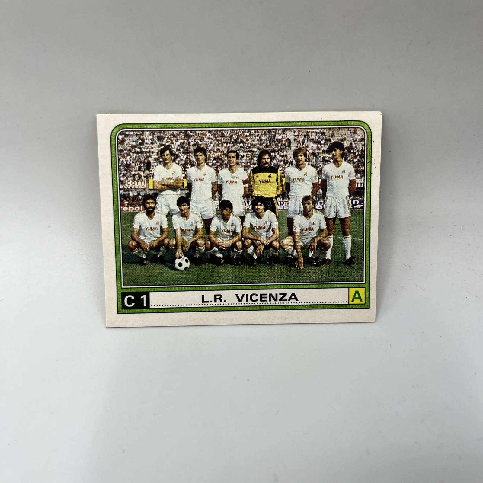 Vicenza Team - Card No. 387 - Panini Footballers 1983 1984 Recovered