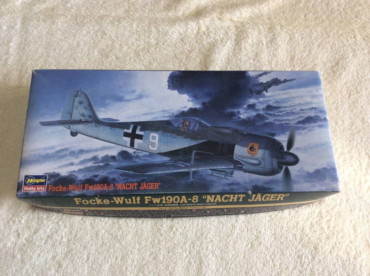 [Prompt Decision] Focke-Wulf FW190A-8 Nachtjger 1/72 Hasegawa [Unassembled]