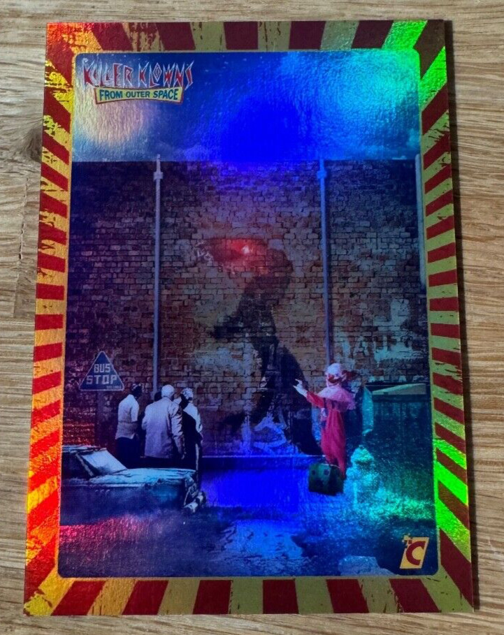KILLER KLOWNS FROM OUTER SPACE 2023 Cardsmiths #44 Rainbow Holofoil