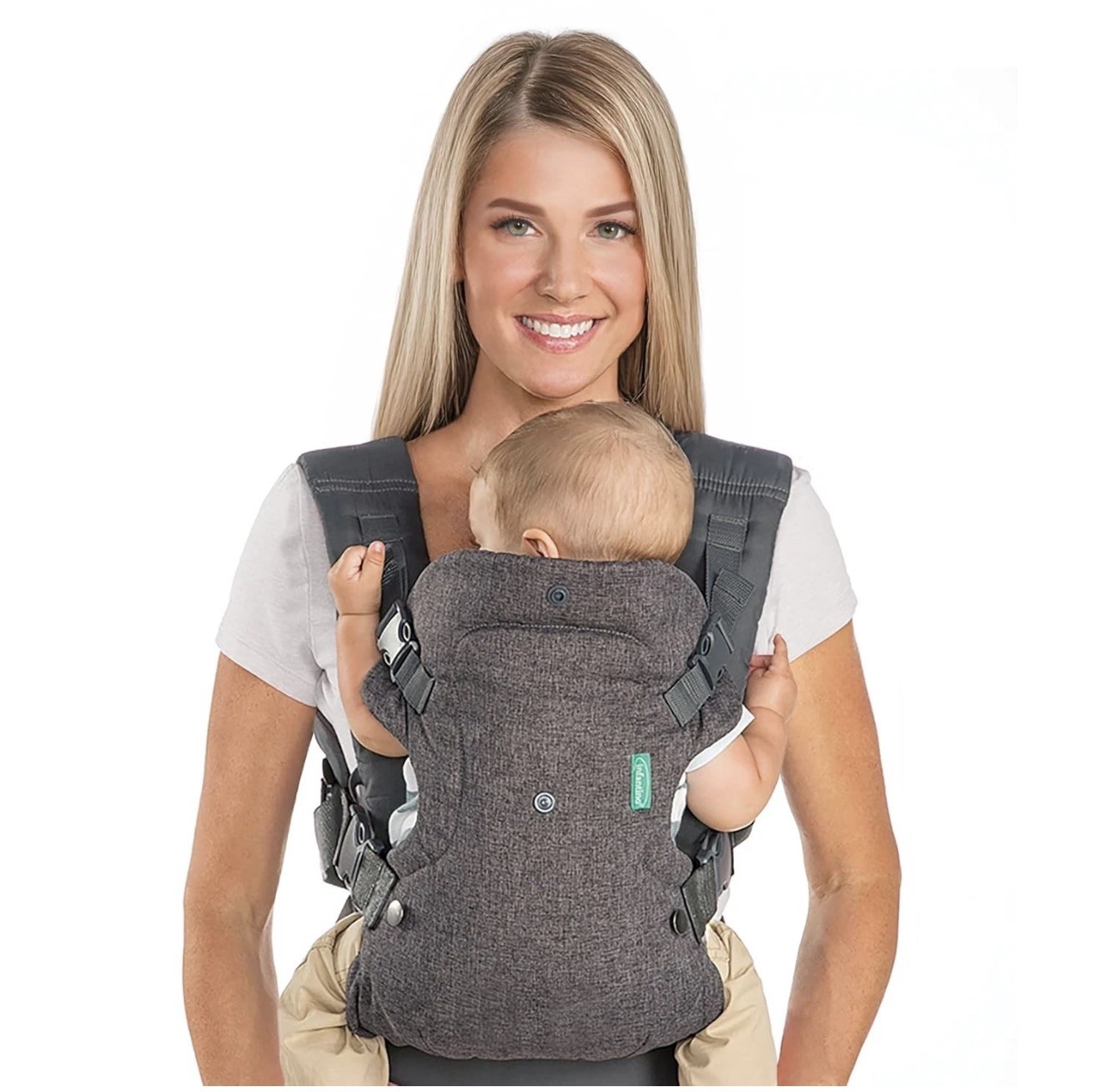 Adjustable Infantino Flip 4-in-1 Convertible Baby Carrier, baby shower essential