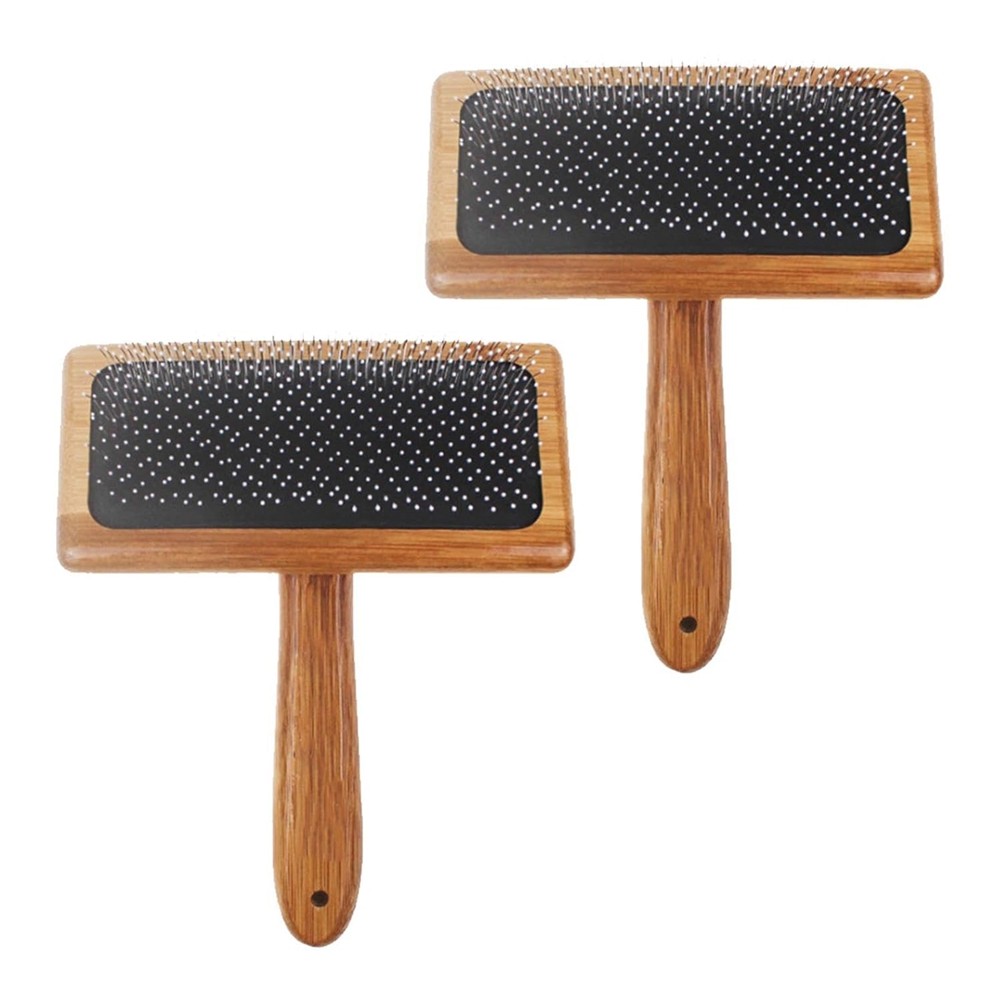 2pcs Wool Carders, Wool Carding Comb, Hand Carders for Wool, Comb Bamboo6910
