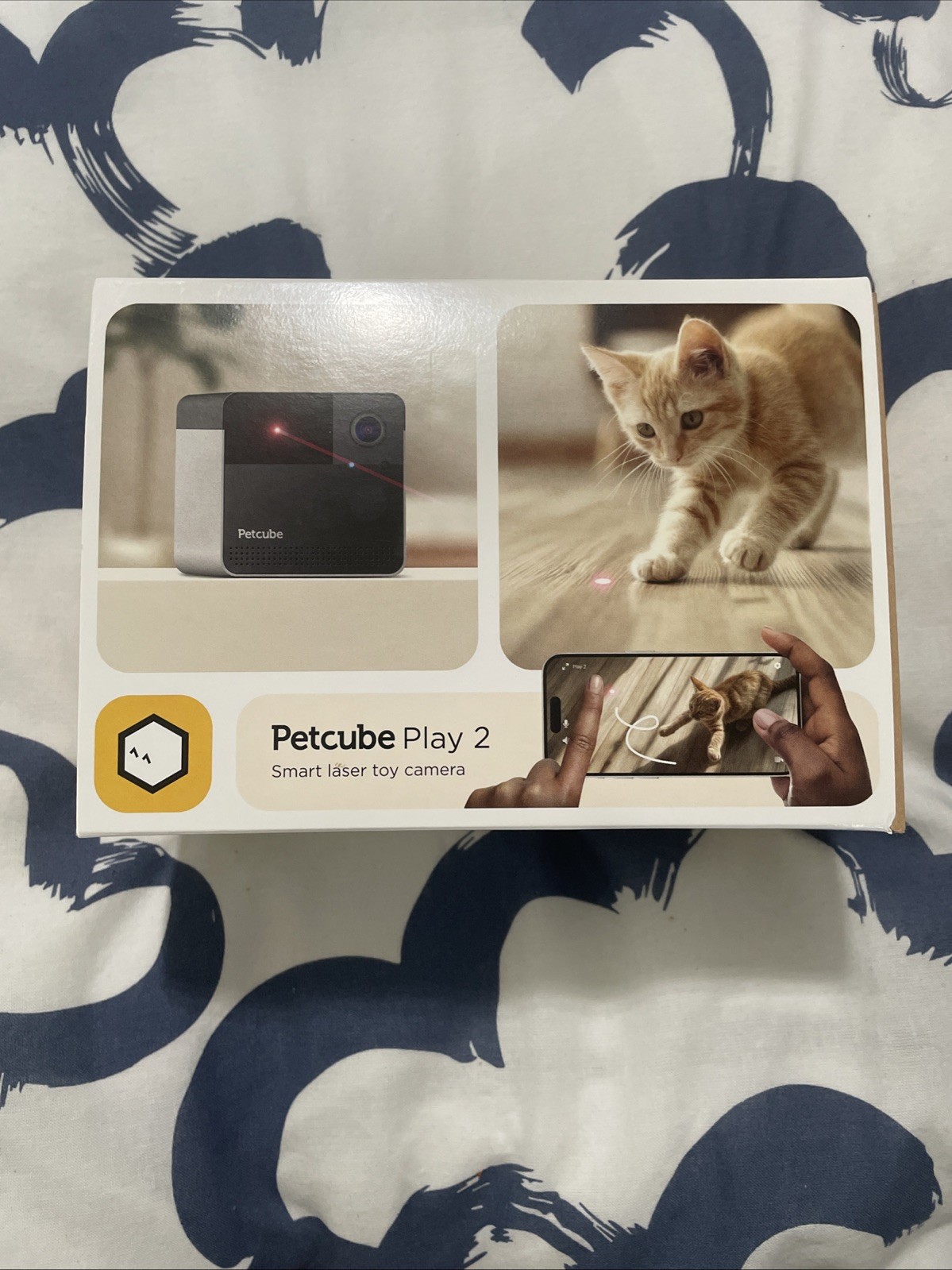 Petcube Play 2 Wi-Fi Pet Camera with Laser, 1080P HD Video, 2-Way Audio