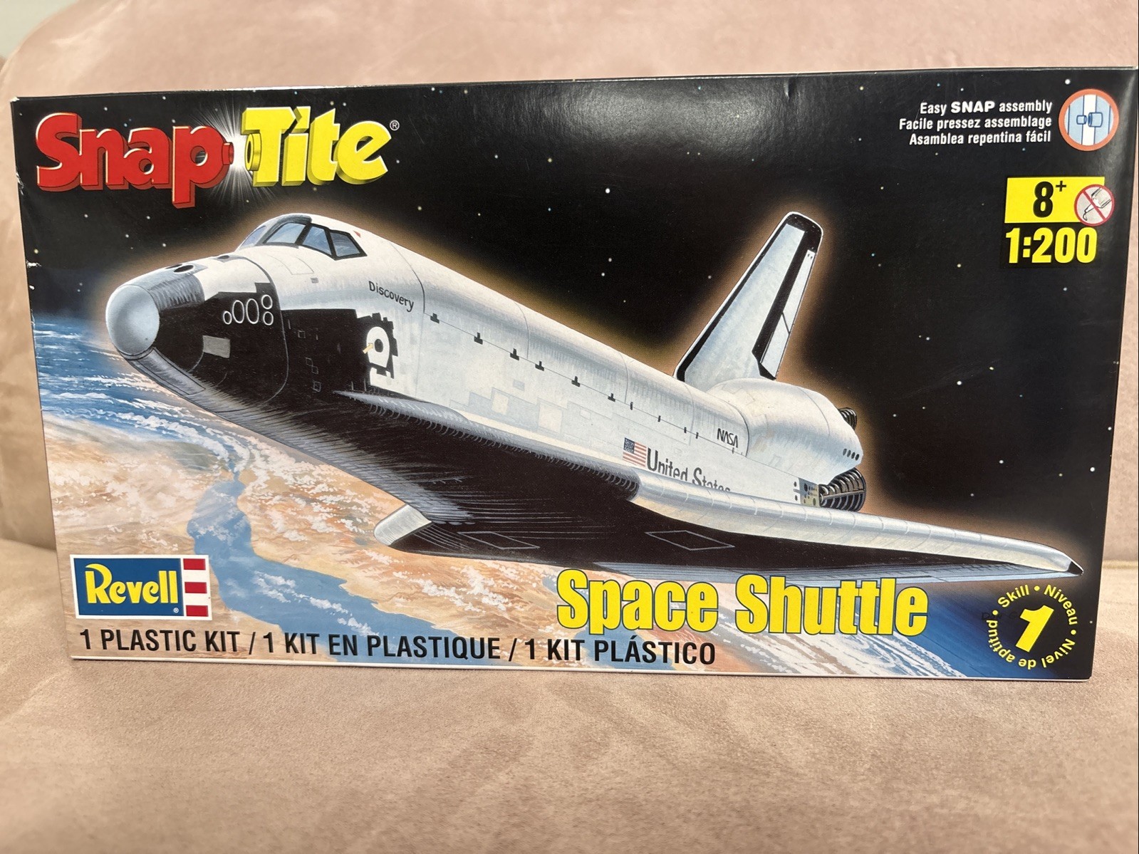 Revell Nasa Space Shuttle 1:200 Scale Snap Tite Model Kit Level 1 