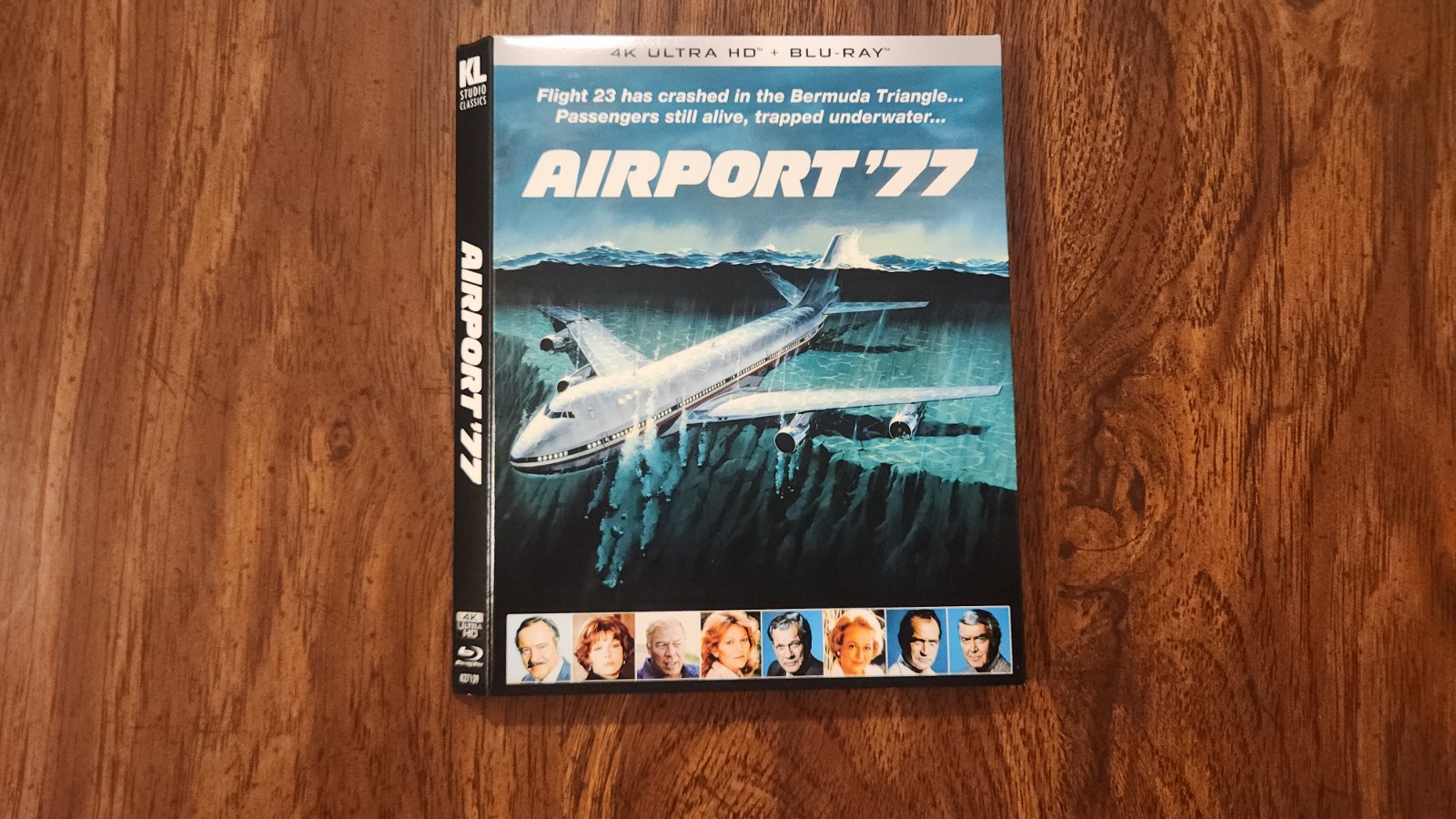 Airport '77 4K Bluray Slipcover Only slipcase NO discs