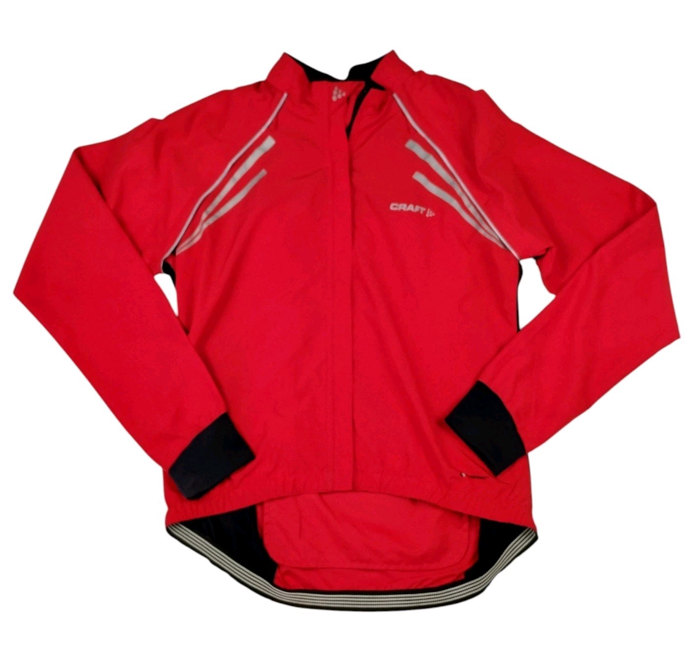 Craft Women's Cycling Jacket Red Size Large Windbreaker Hypervent Vented