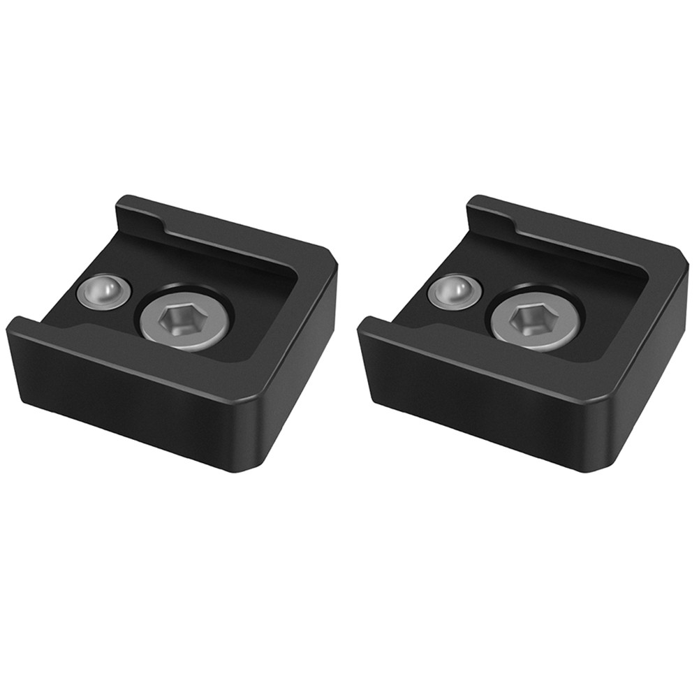 2X Hot Shoe Adapter 1/4 Screw Safety 360 Rotatable for DSLR Camera Rig Mic8083