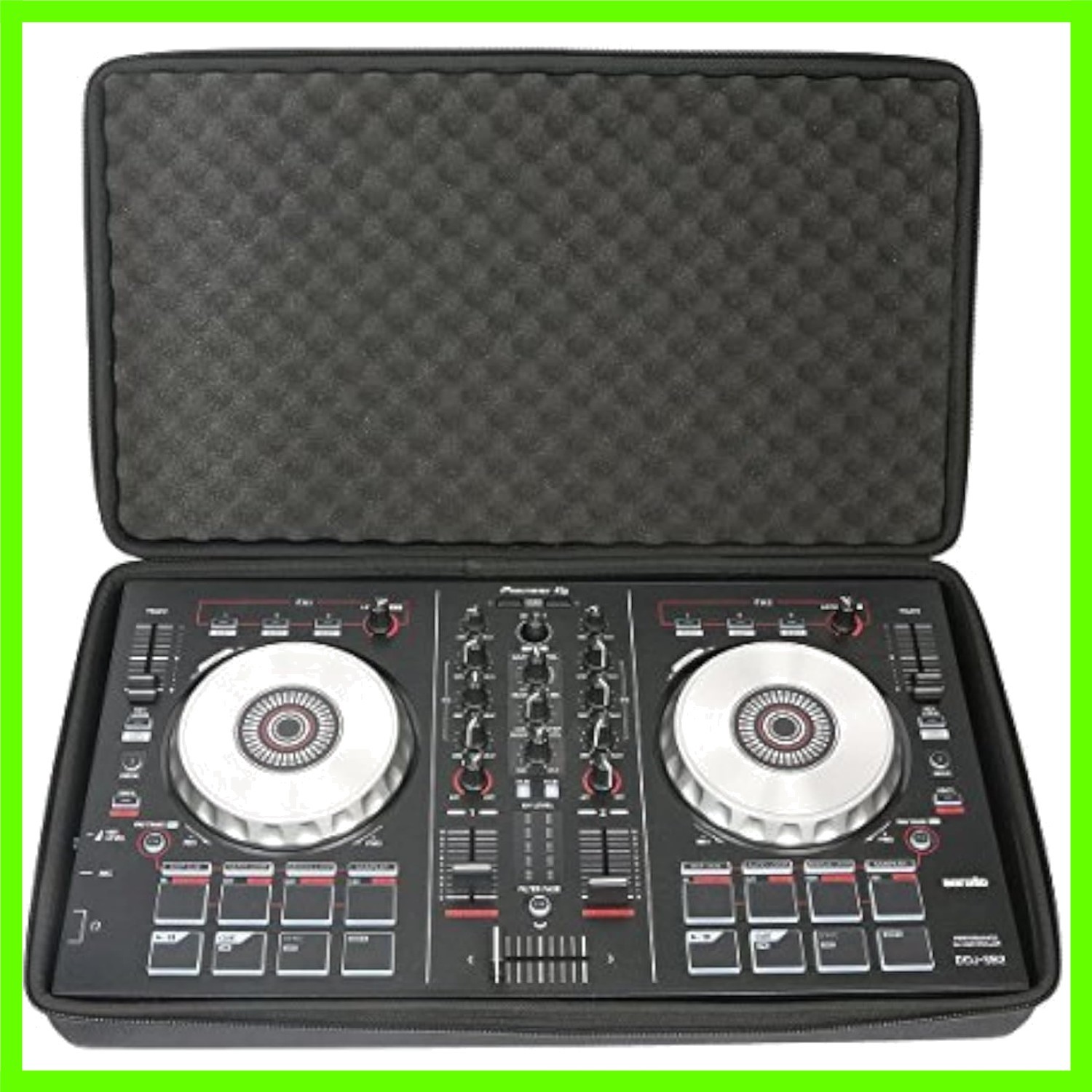 Versatile Hard Travel Case for Pioneer DJ Controllers - Includes Foam Protection