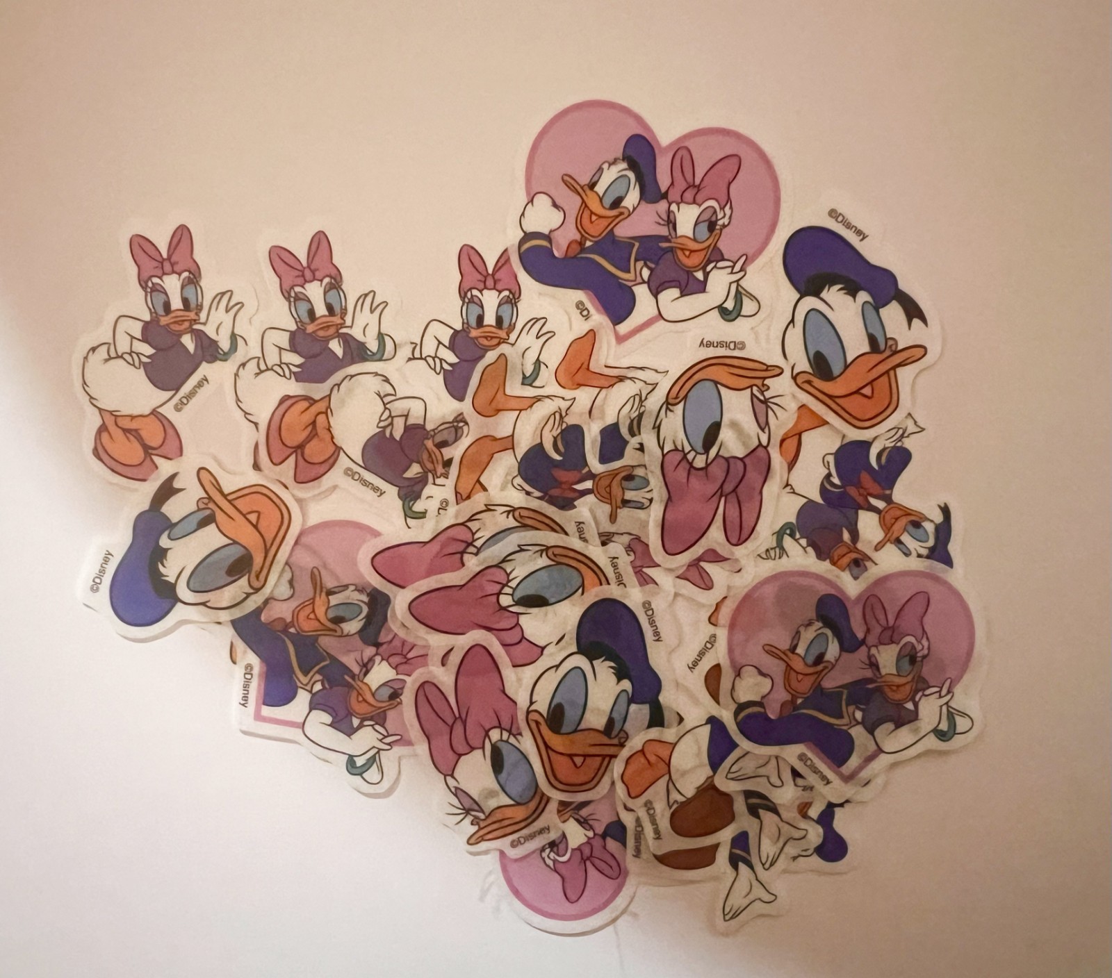 Ships only to Japan Disney Japan Donald ＆ Daisy Sticker  random 1pic