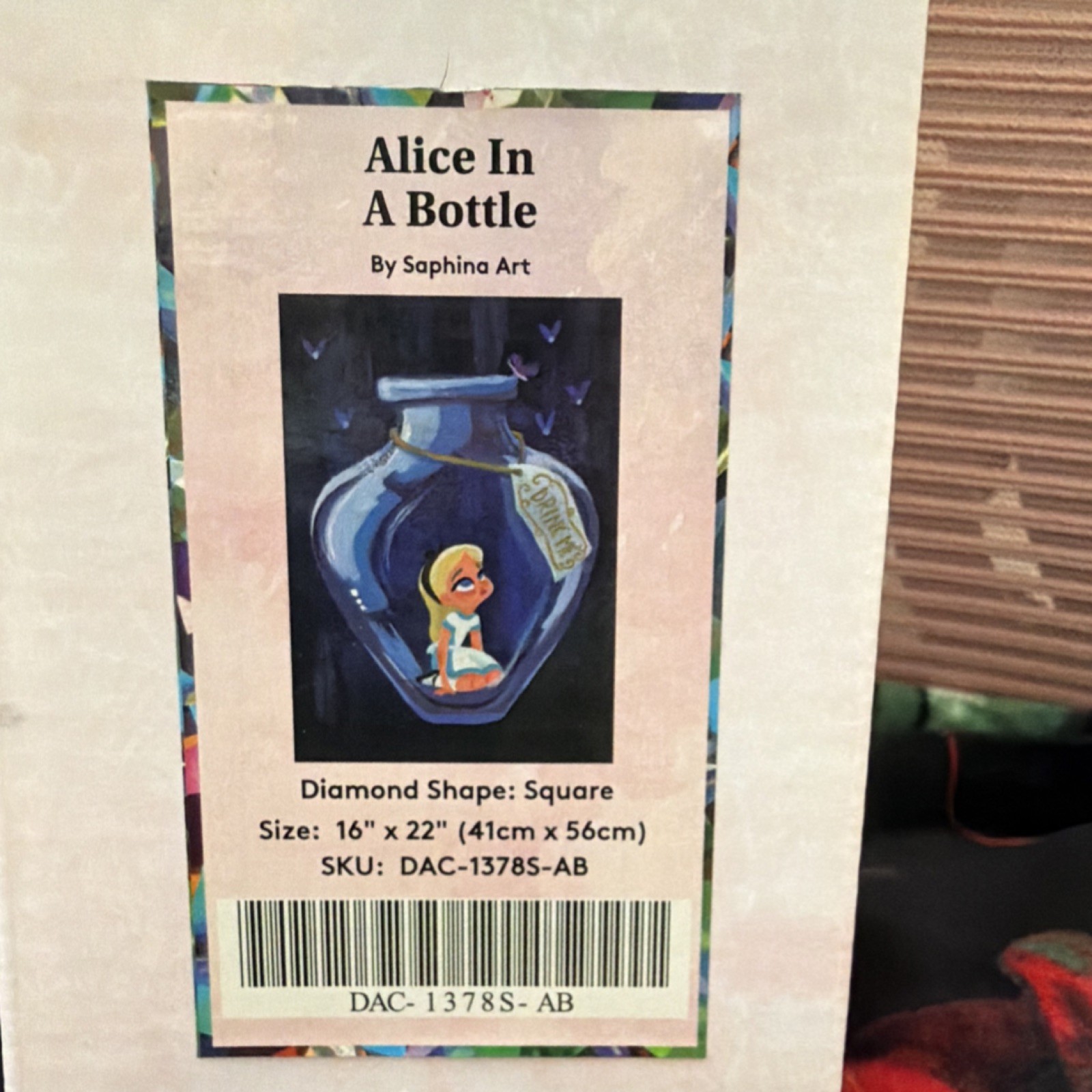 Alice In A Bottle - New - Diamond Art Club