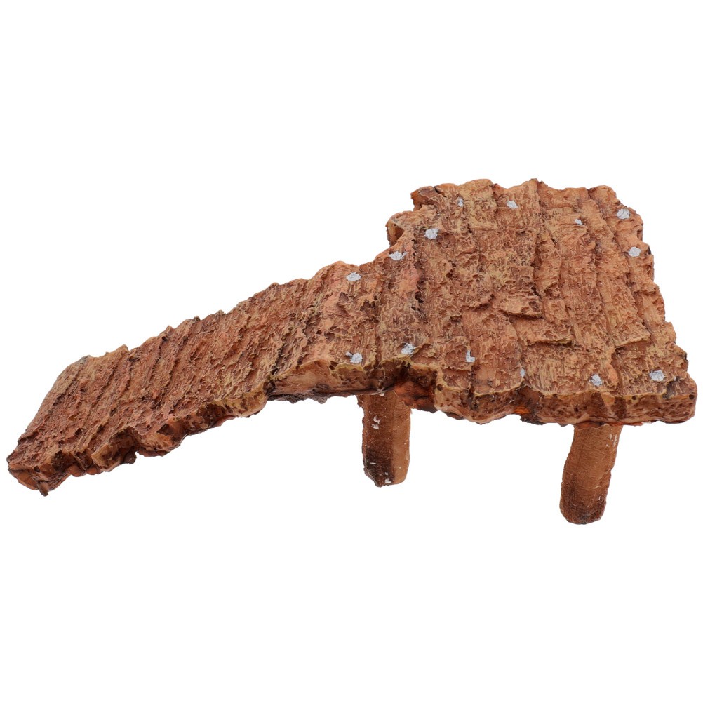 Tortoise Habitat Lizard Tank Accessories Turtle Terrace Decor Platform Floating