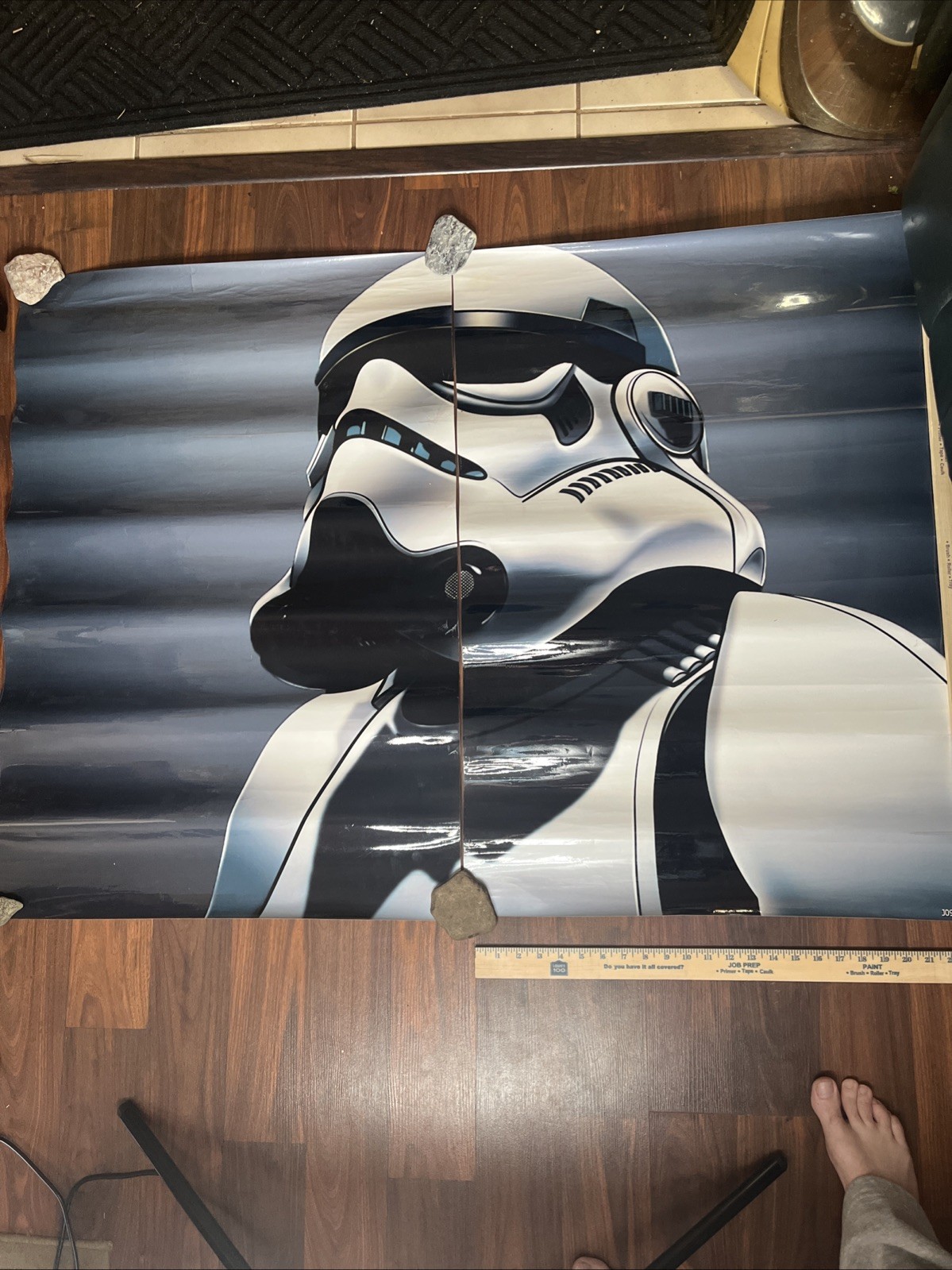 Vintage 1995 Star Wars Stormtrooper Poster Set (2) - 23x35 - Western Graphics