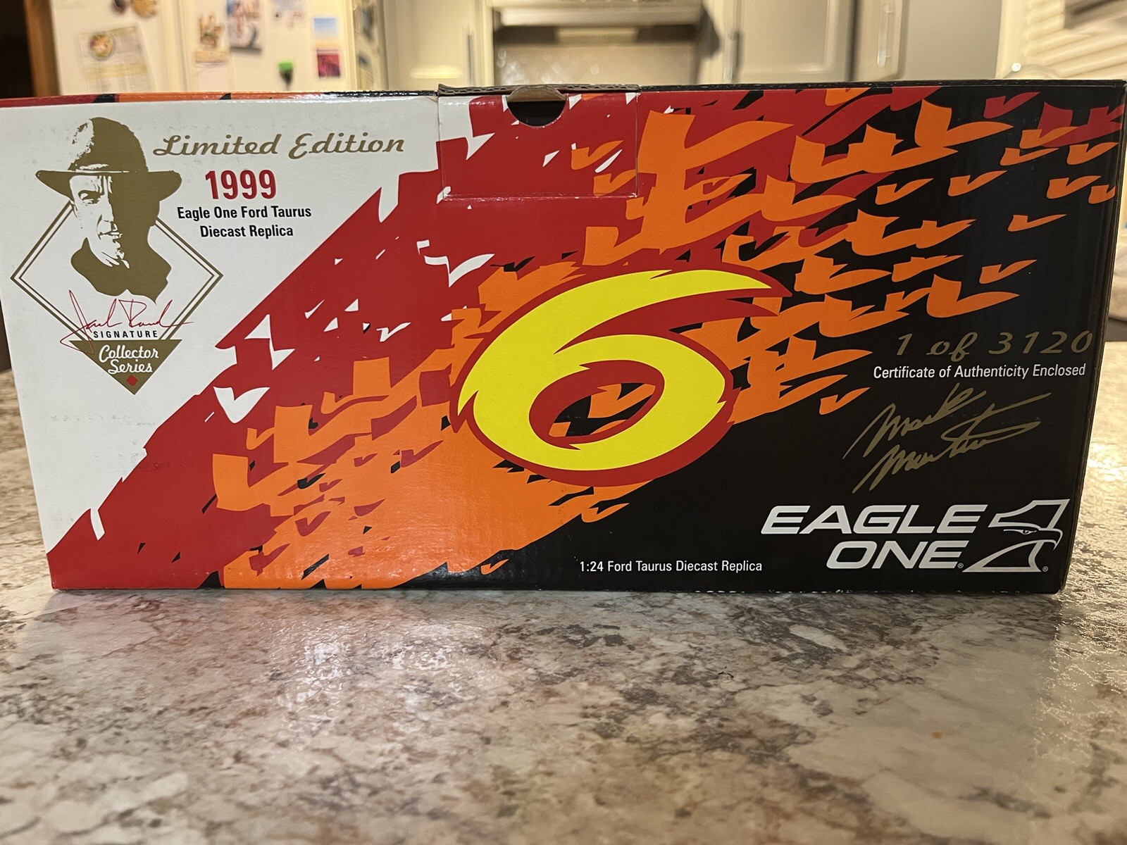 1999 Limited Edition Mark Martin #6 Eagle One Ford Taurus NASCAR 1:24 Die Cast