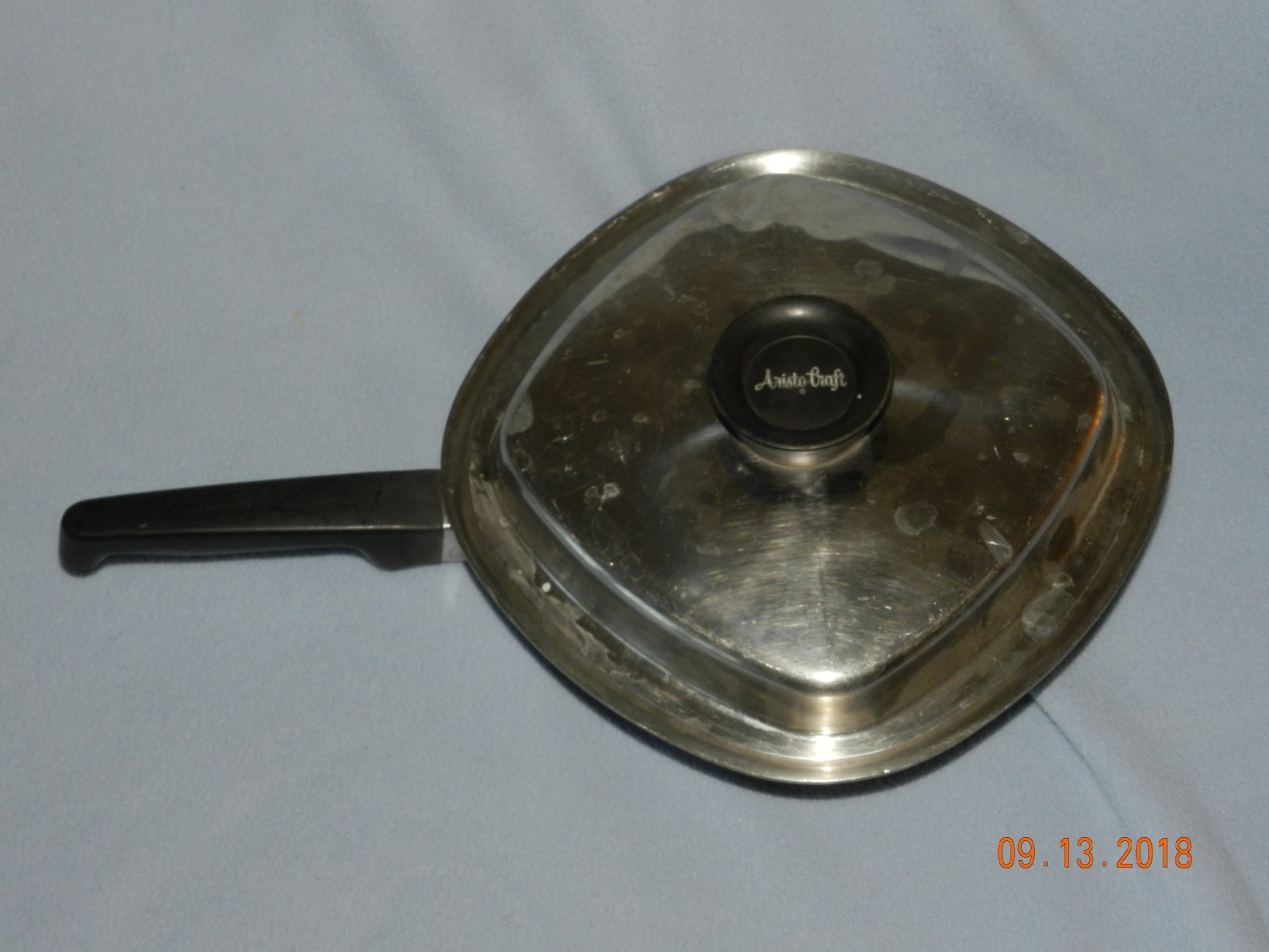 West Bend Aristo-Craft  9"X 3 1/4"  Sauce Pan Stainless Steel with lid