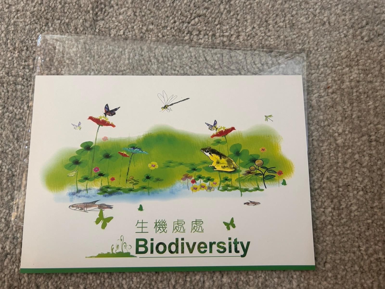 Biodiversity Hong Kong Stamp Booklet Set Of 4 Mint Stamps