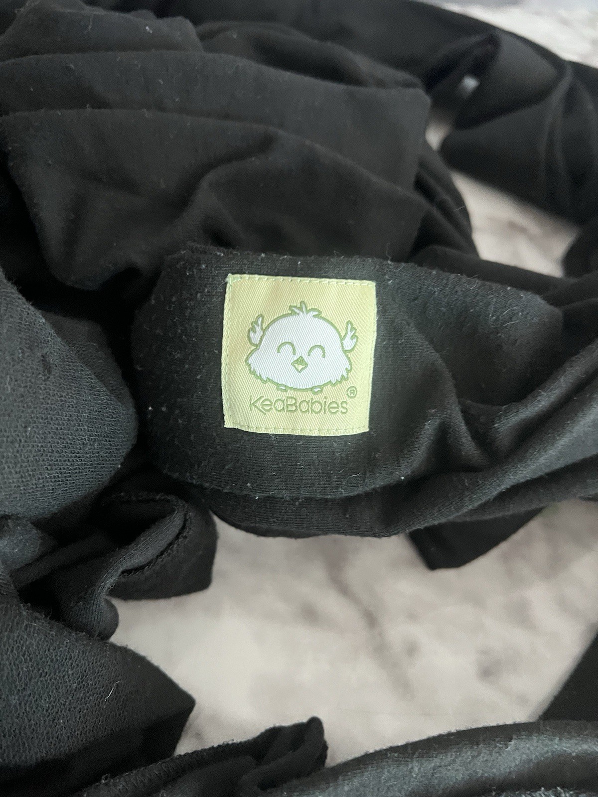 KeaBabies Baby Wrap Carrier Wrap All In One Sling Newborn To Toddler Black