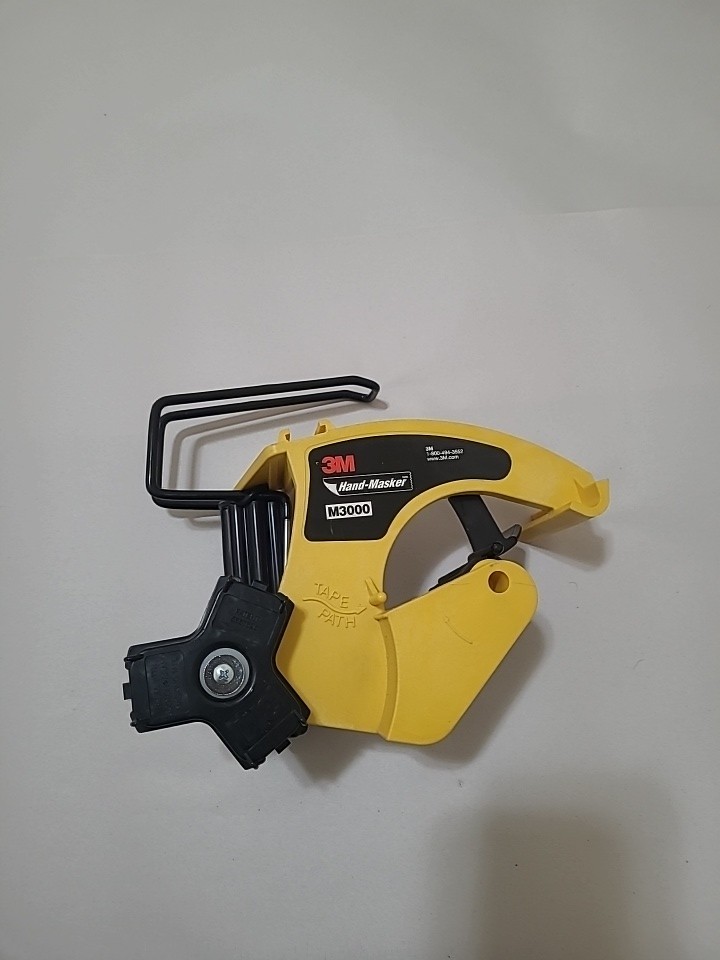 3M Hand Masker M 3000 Tape & Film Dispenser Yellow (Blade Not Included)  