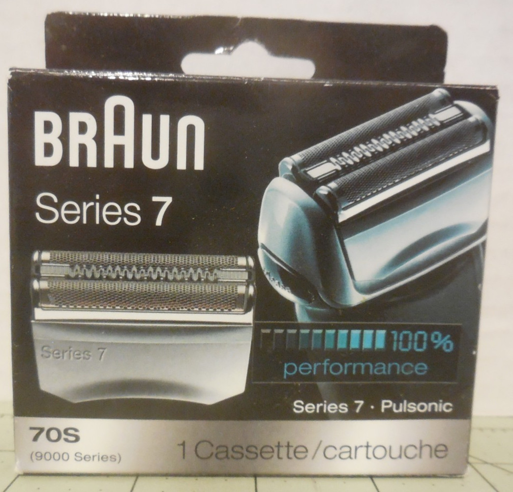Braun Series 7 70S Electric Shaver Replacement Foil Cassette Pulsonic Shaving