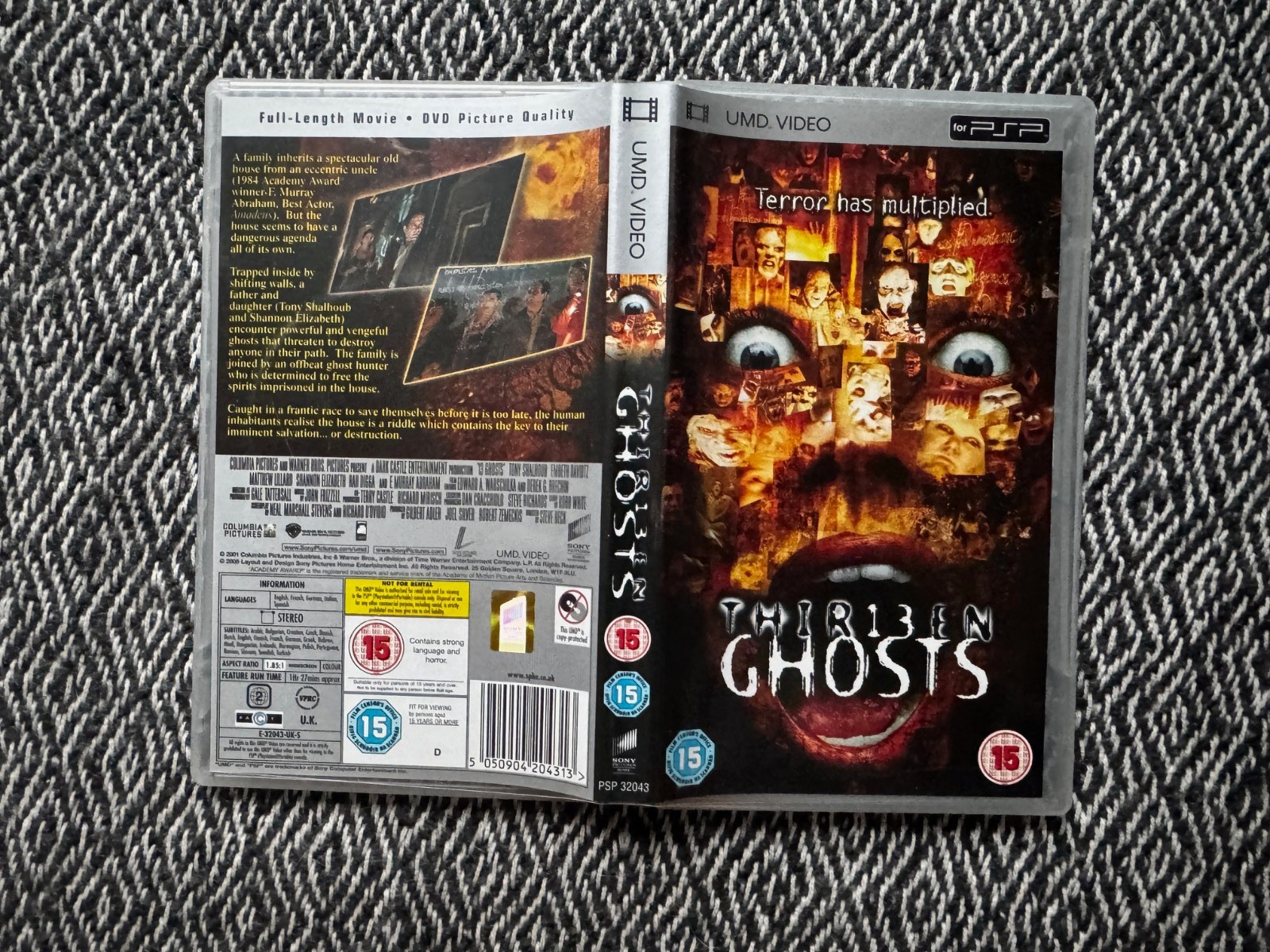 UMD Movie: THIRTEEN GHOSTS (Sony Playstation Portable) Region 2+5