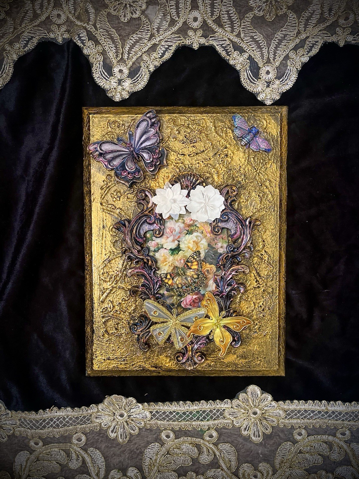 Grungy Butterfly Art