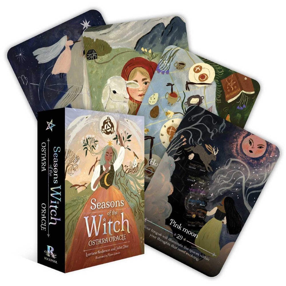 Seasons Of The Witch Ostara Oracle Deck 44 Cards By Rockpool Publishing