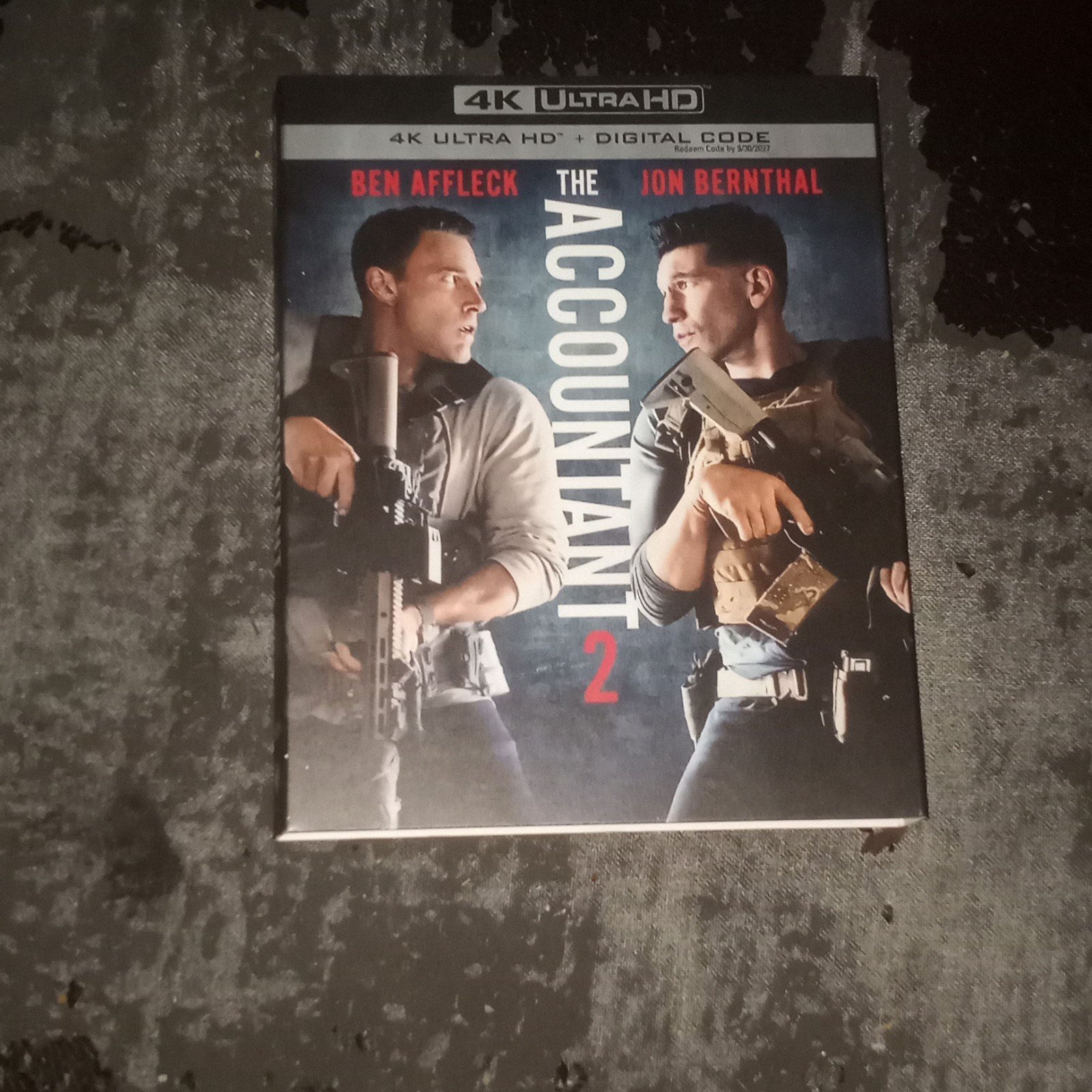 The Accountant 2 4k Blu Ray Slipcover Only (No Disc)