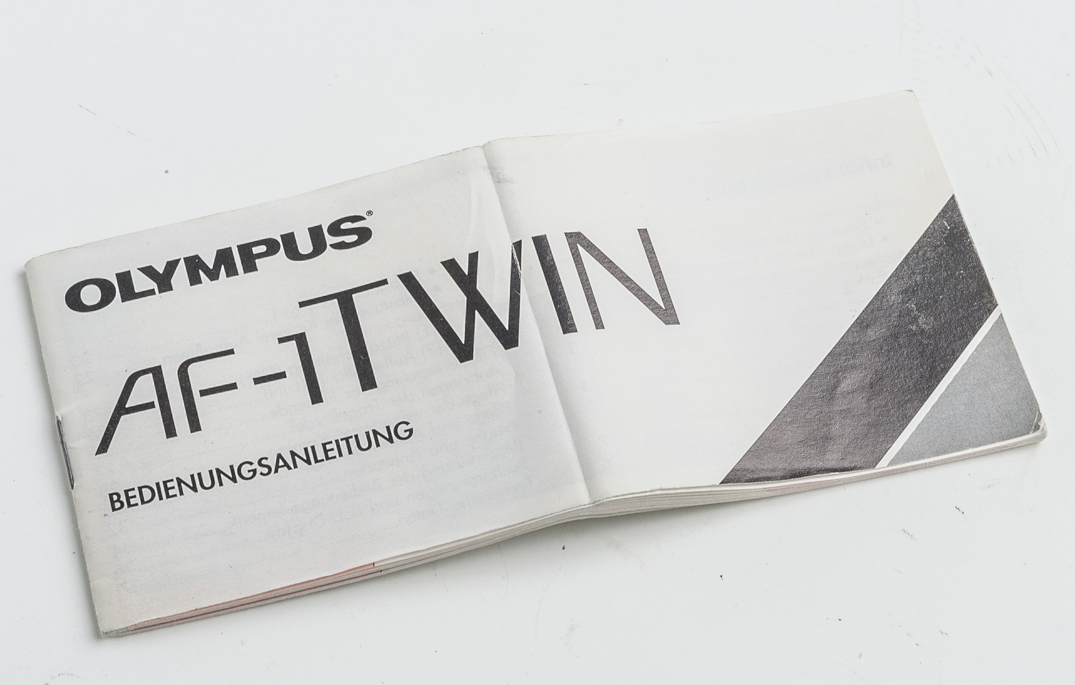Manual Olympus AF-1 AF1 Af 1 af1 af-1 a F 1 Twin Instructions