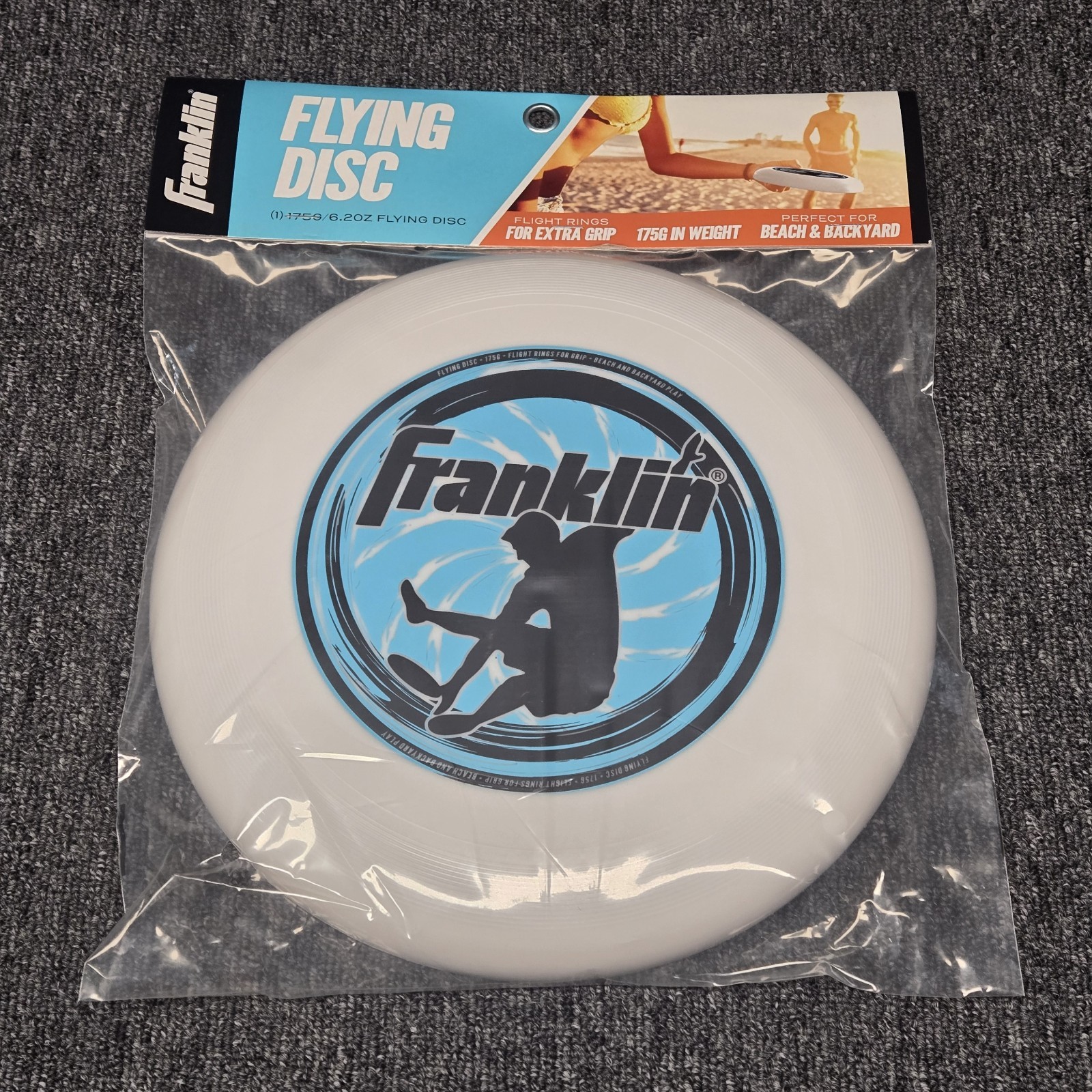 Franklin Sports Flying Disc 175g Ultimate Frisbee Beach Park Outdoor Game NEW