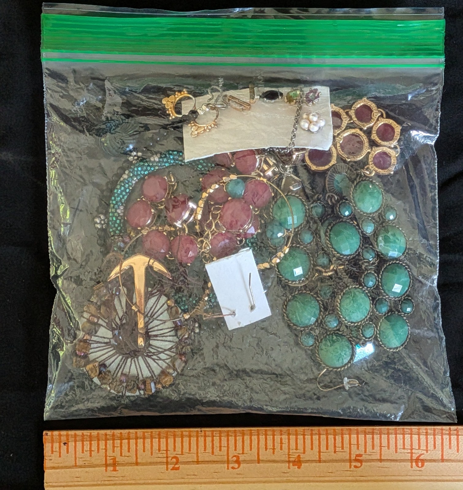 Fashion bijouterie Mixed Lot: Earrings, Bracelets, Necklaces, Multicolor, 10+
