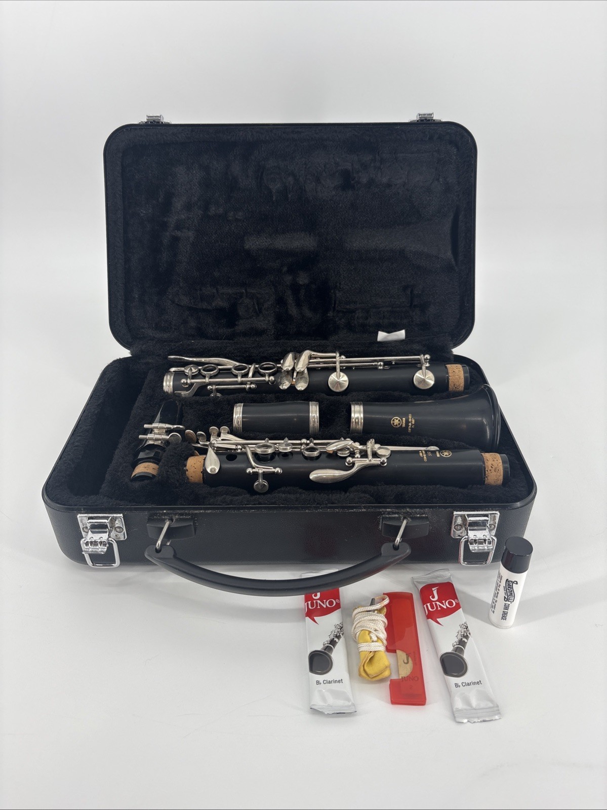 Yamaha Student YCL-255 Bb Clarinet Cleaned Excellent Condition With Reeds!