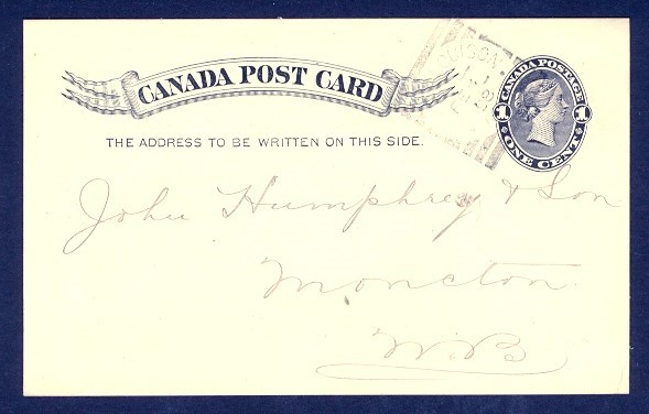 CANADA RIVER LOUISON FE 8/98 SQUARE CIRCLE UX14 PC TO MONTON