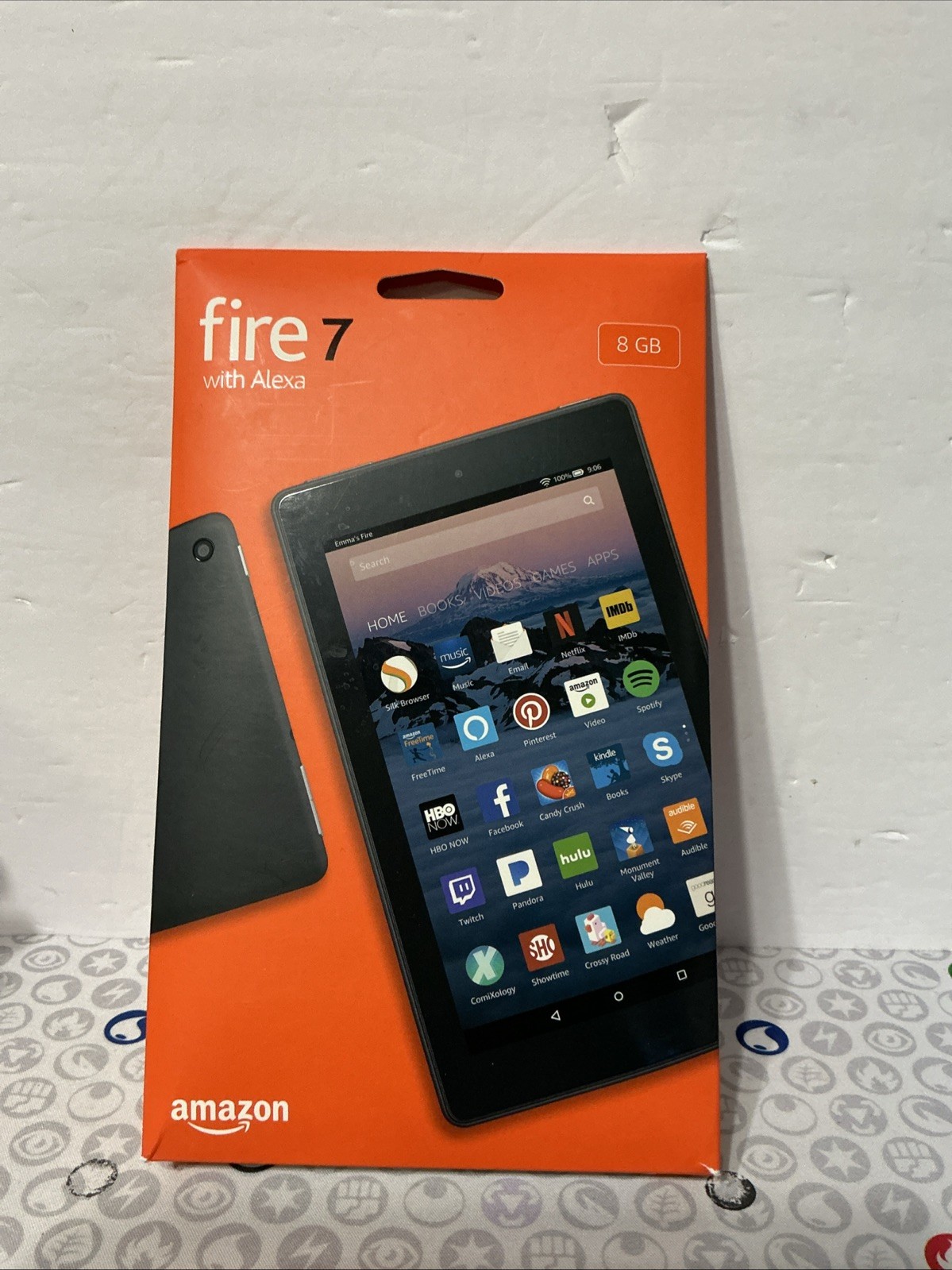 Amazon Fire HD 7 Tablet - 8 GB, Wi-Fi, 8 in - Black - New - Sealed - FastShip!
