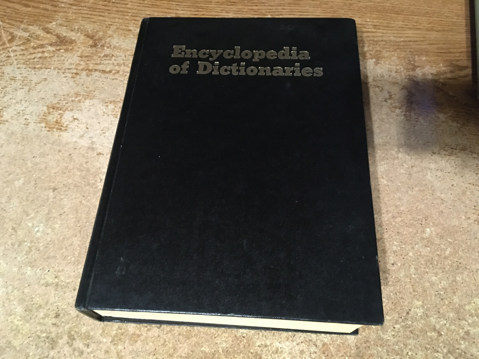 1966 VINTAGE ENCYCLOPEDIA OF DICTIONARIES 14 COMPLETE IN ONE VOLUME/ WRONGWAY052