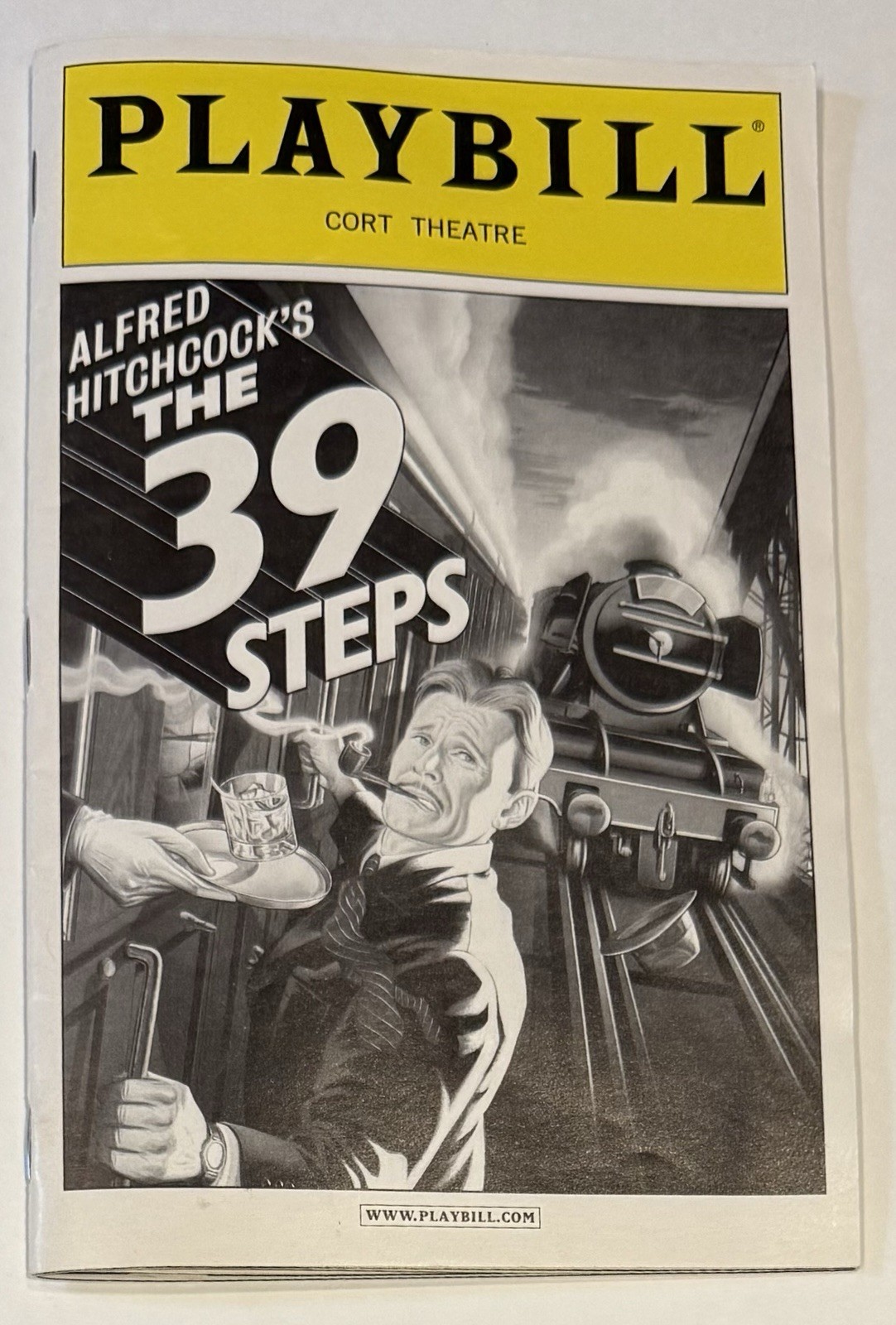 July 2008 Hitchcock’s The 39 Steps Broadway Playbill Cort Theatre