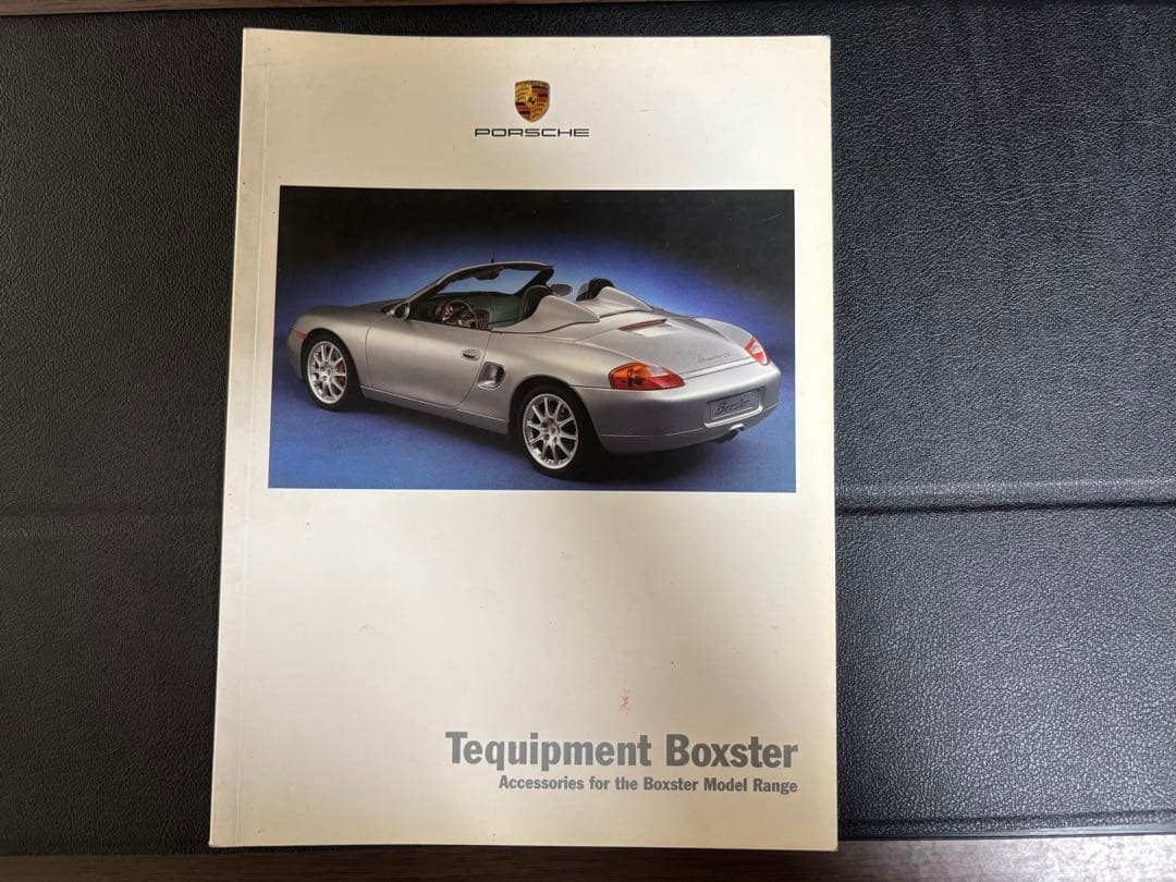 Porsche 986 Boxster Tequipment Option Catalog